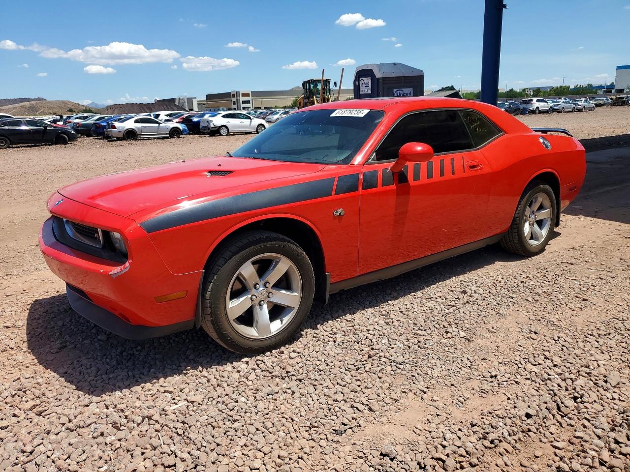 2009 Dodge Challenger Se Red vin: 2B3LJ44V69H610308