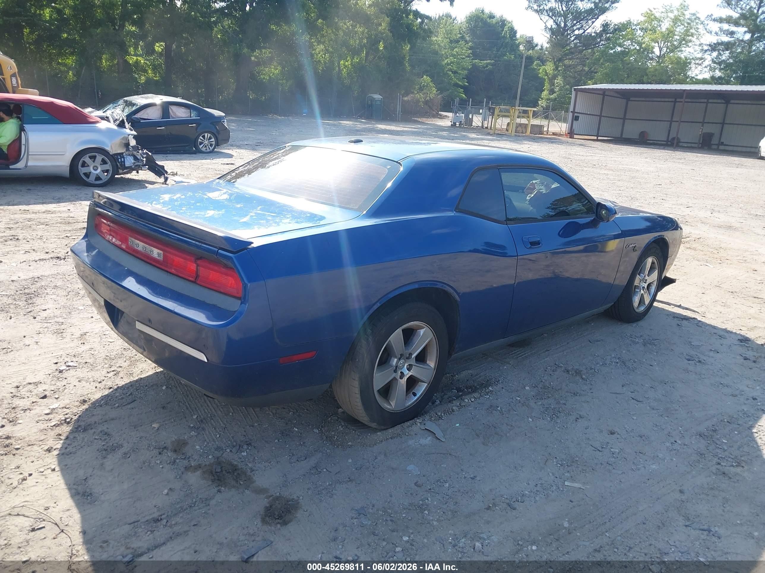 2009 Dodge Challenger Se Blue vin: 2B3LJ44V69H626332