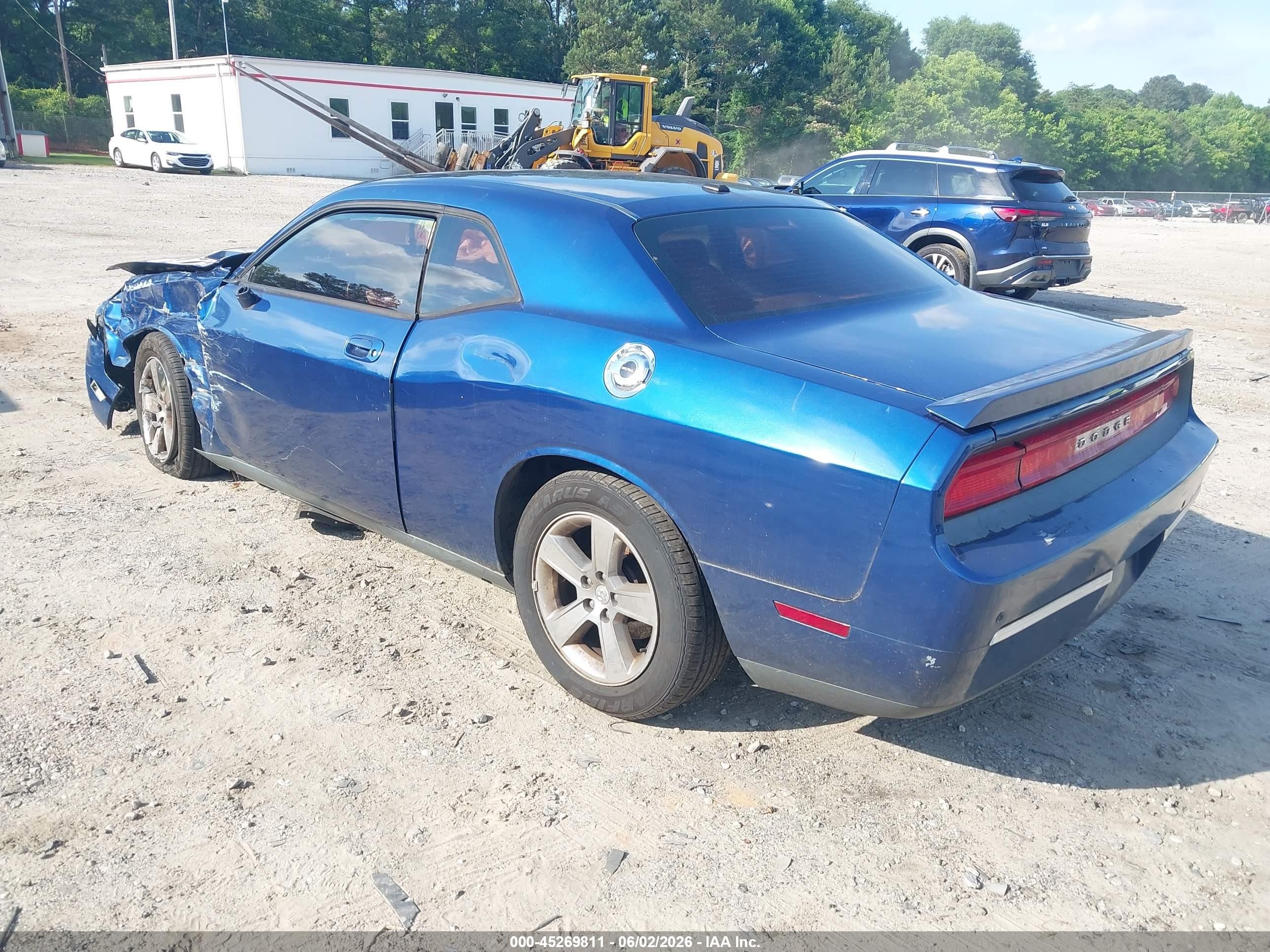 2009 Dodge Challenger Se Blue vin: 2B3LJ44V69H626332