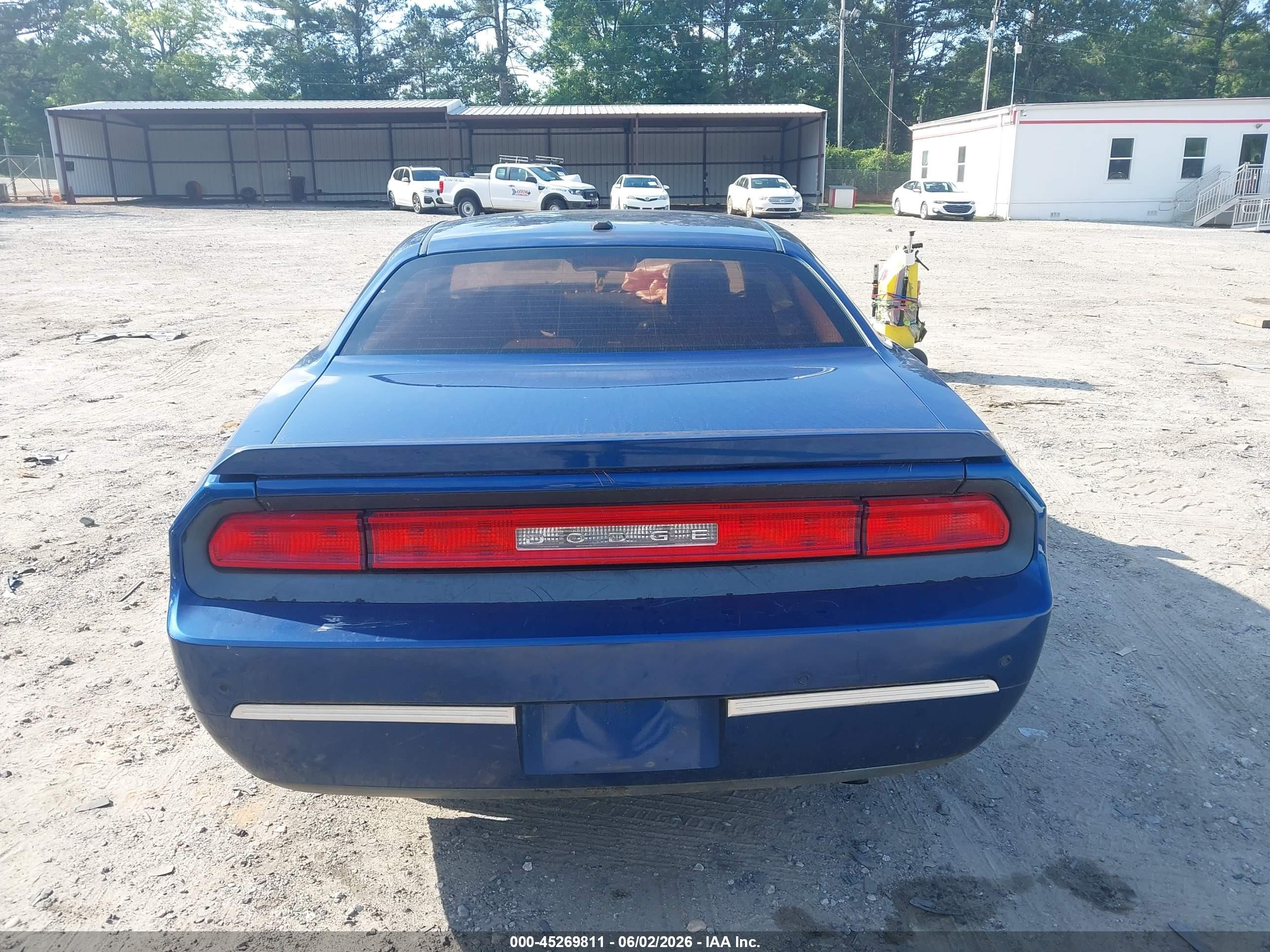 2009 Dodge Challenger Se Blue vin: 2B3LJ44V69H626332