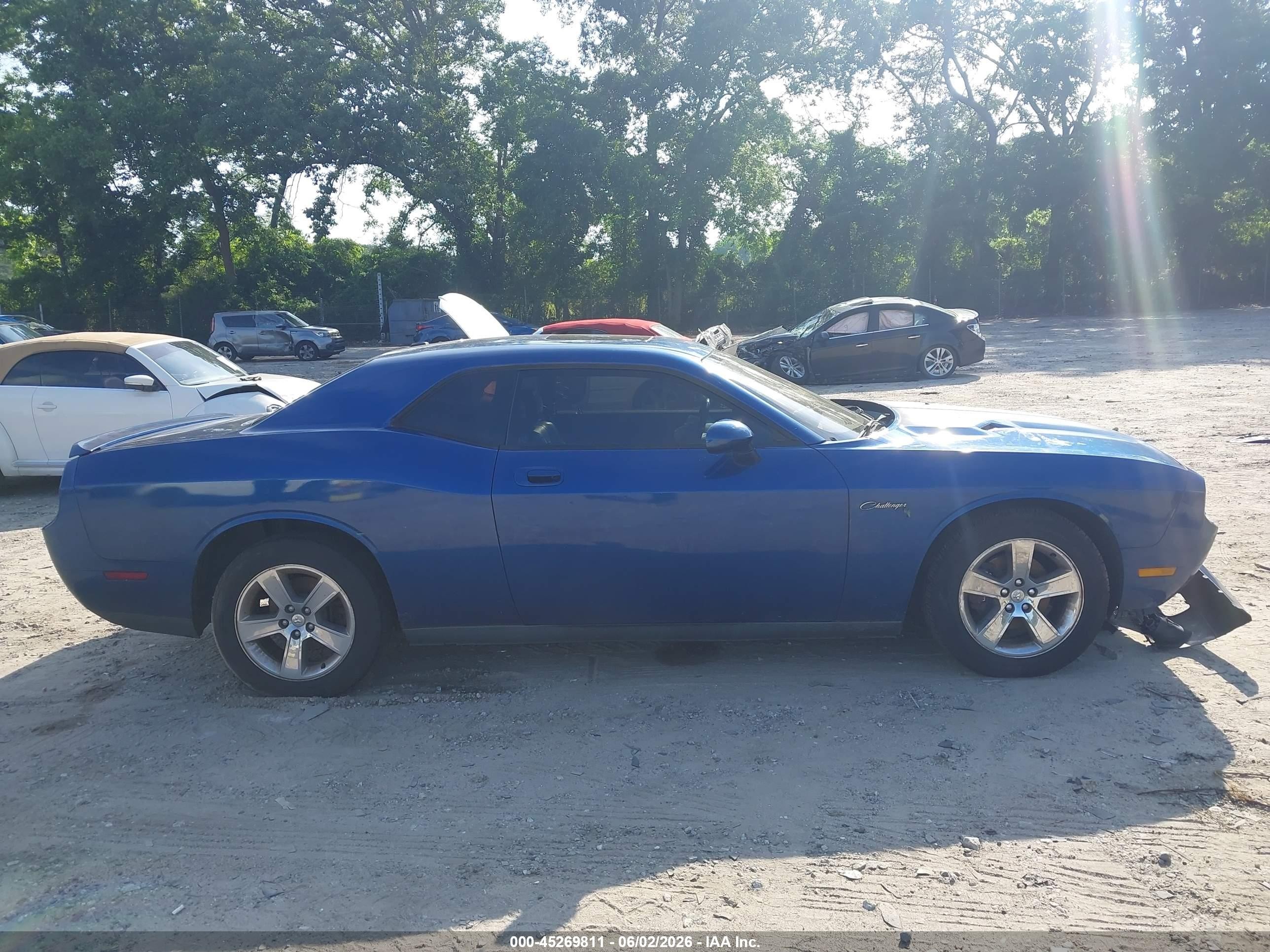 2009 Dodge Challenger Se Blue vin: 2B3LJ44V69H626332