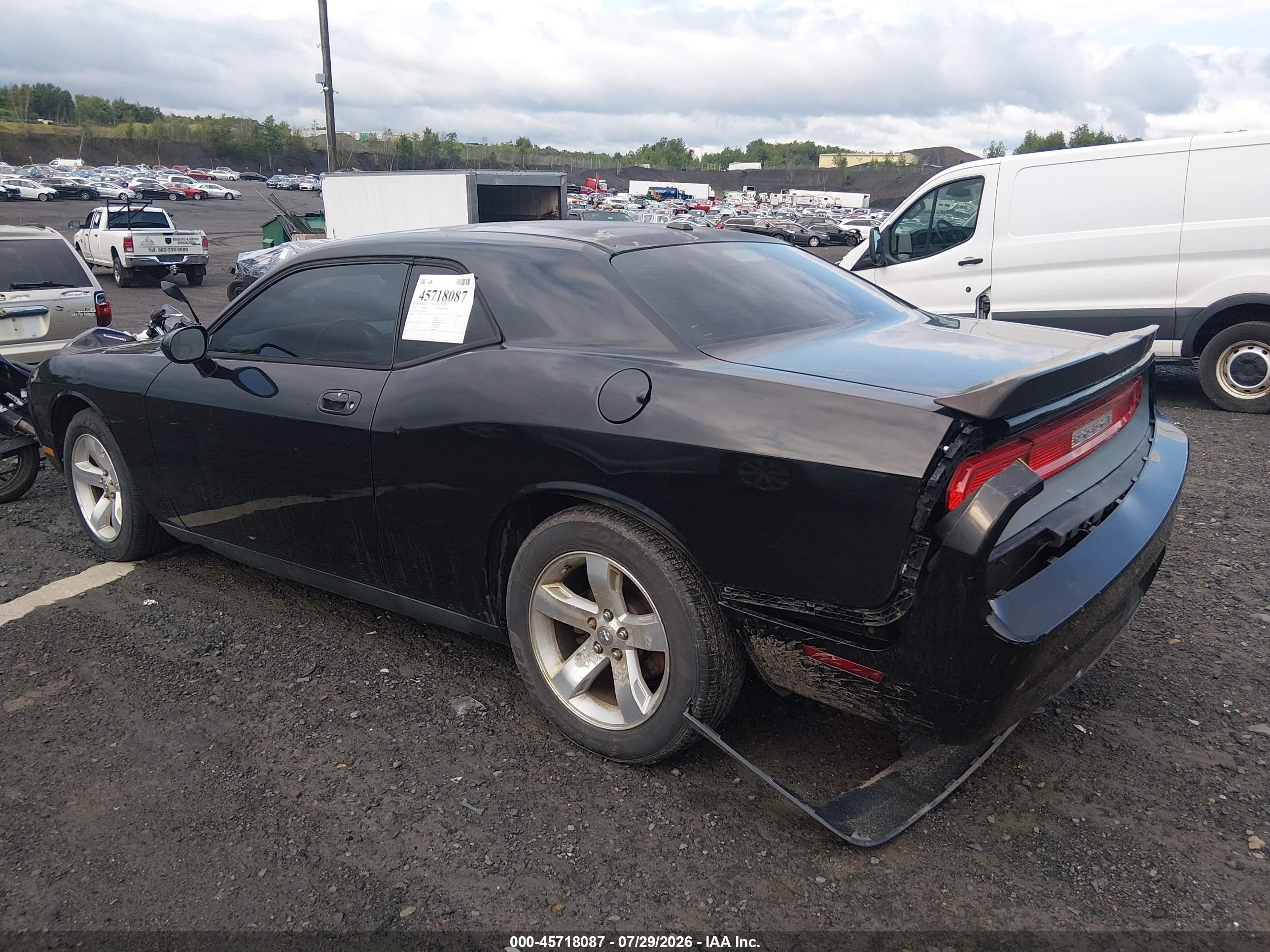 2009 Dodge Challenger Se Black vin: 2B3LJ44V79H522786