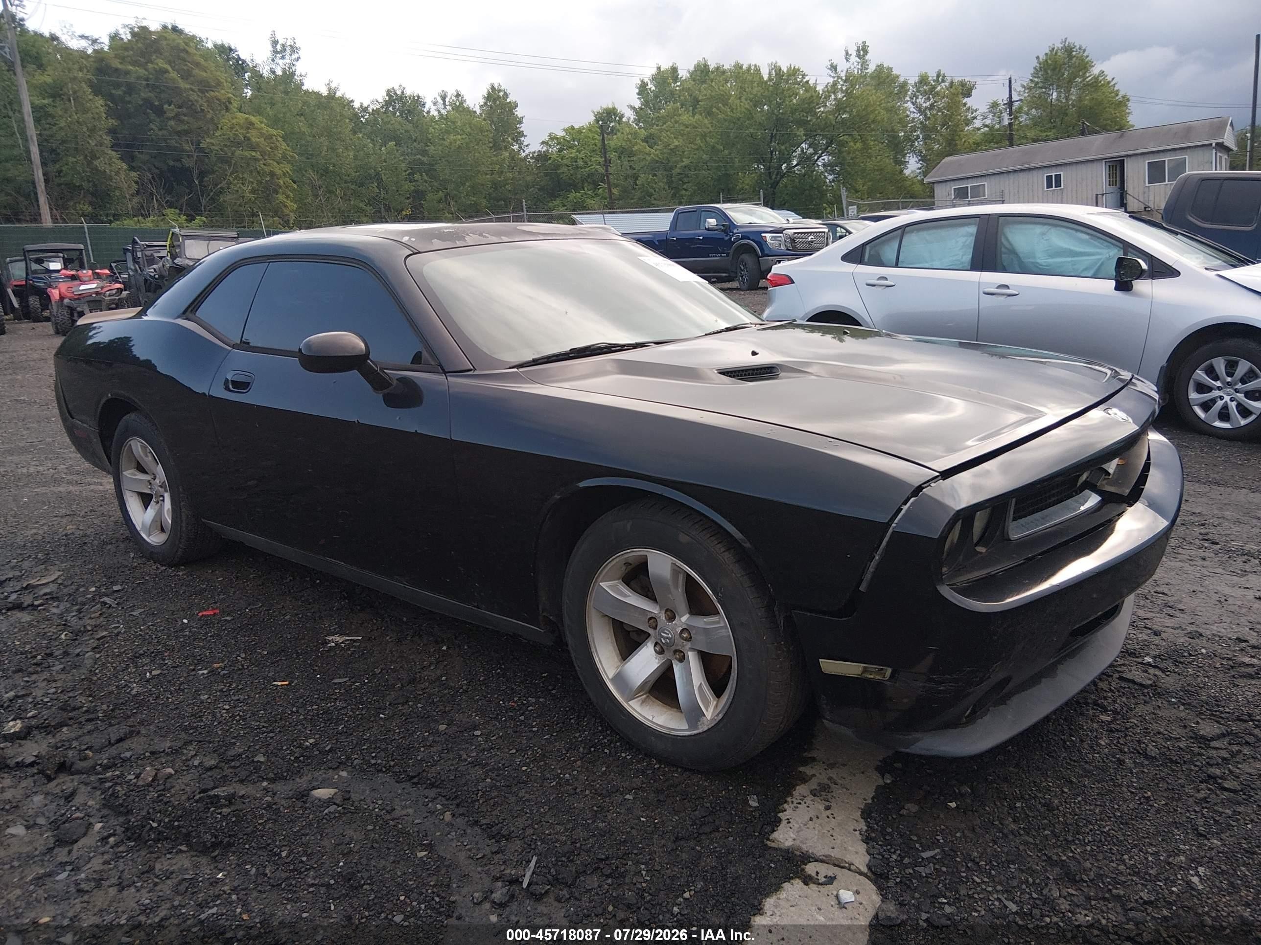2009 Dodge Challenger Se Black vin: 2B3LJ44V79H522786