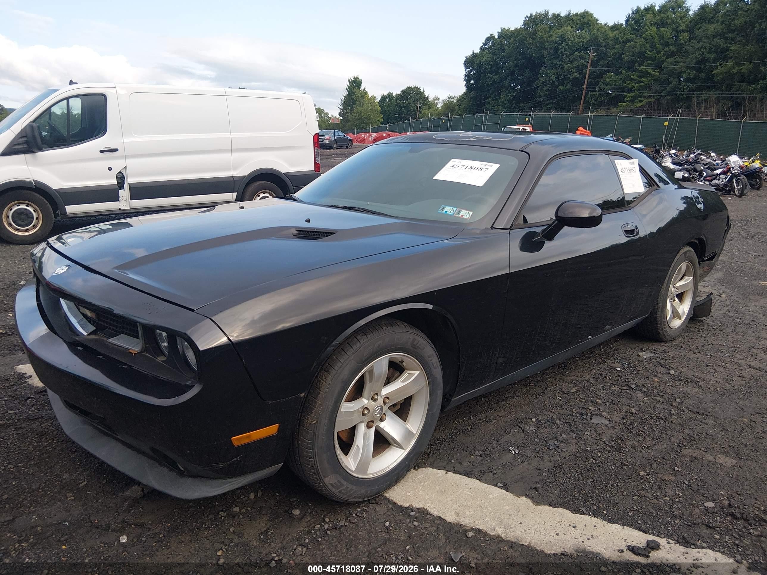 2009 Dodge Challenger Se Black vin: 2B3LJ44V79H522786