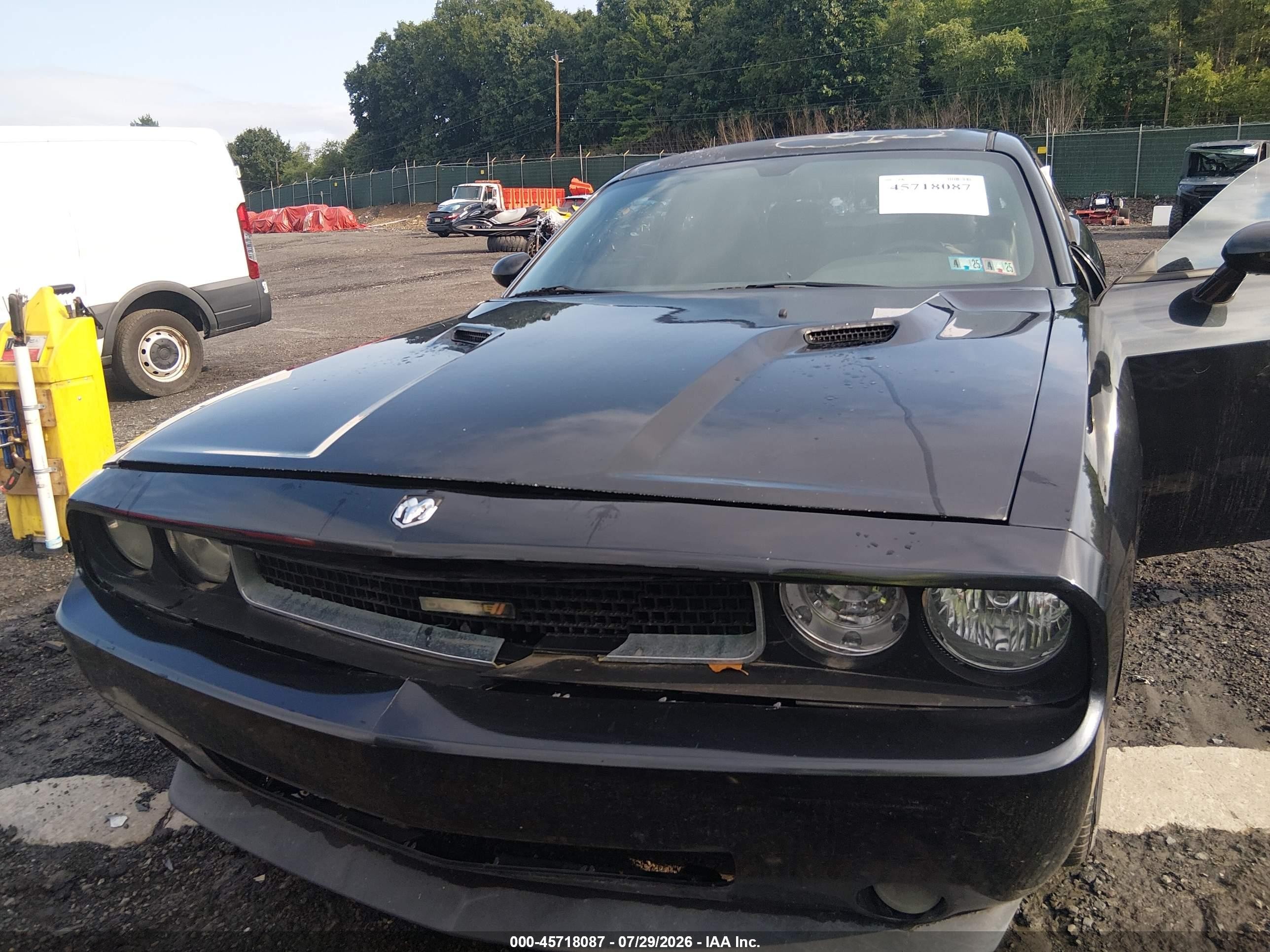 2009 Dodge Challenger Se Black vin: 2B3LJ44V79H522786