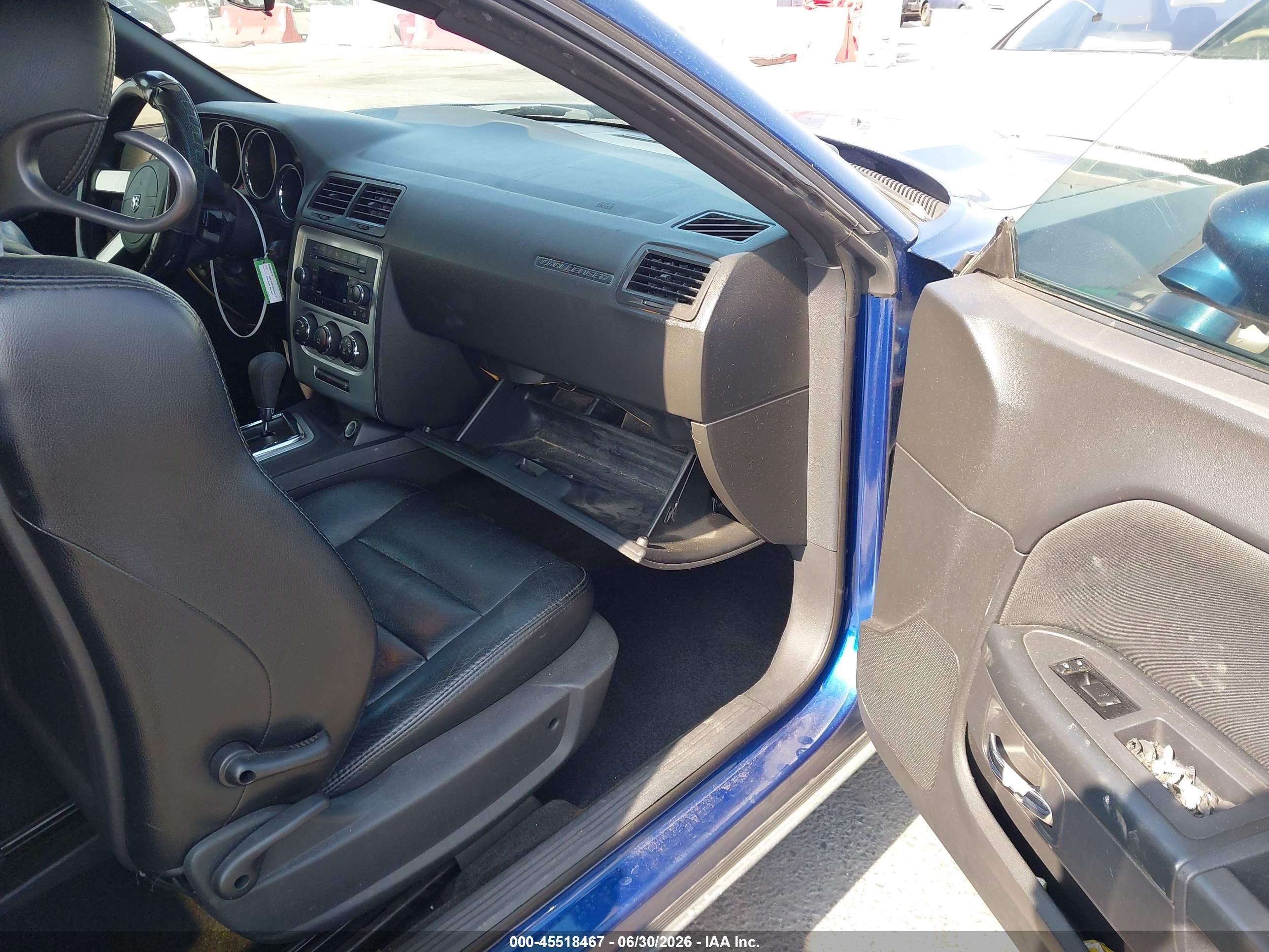 2009 Dodge Challenger Se Blue vin: 2B3LJ44V79H598668