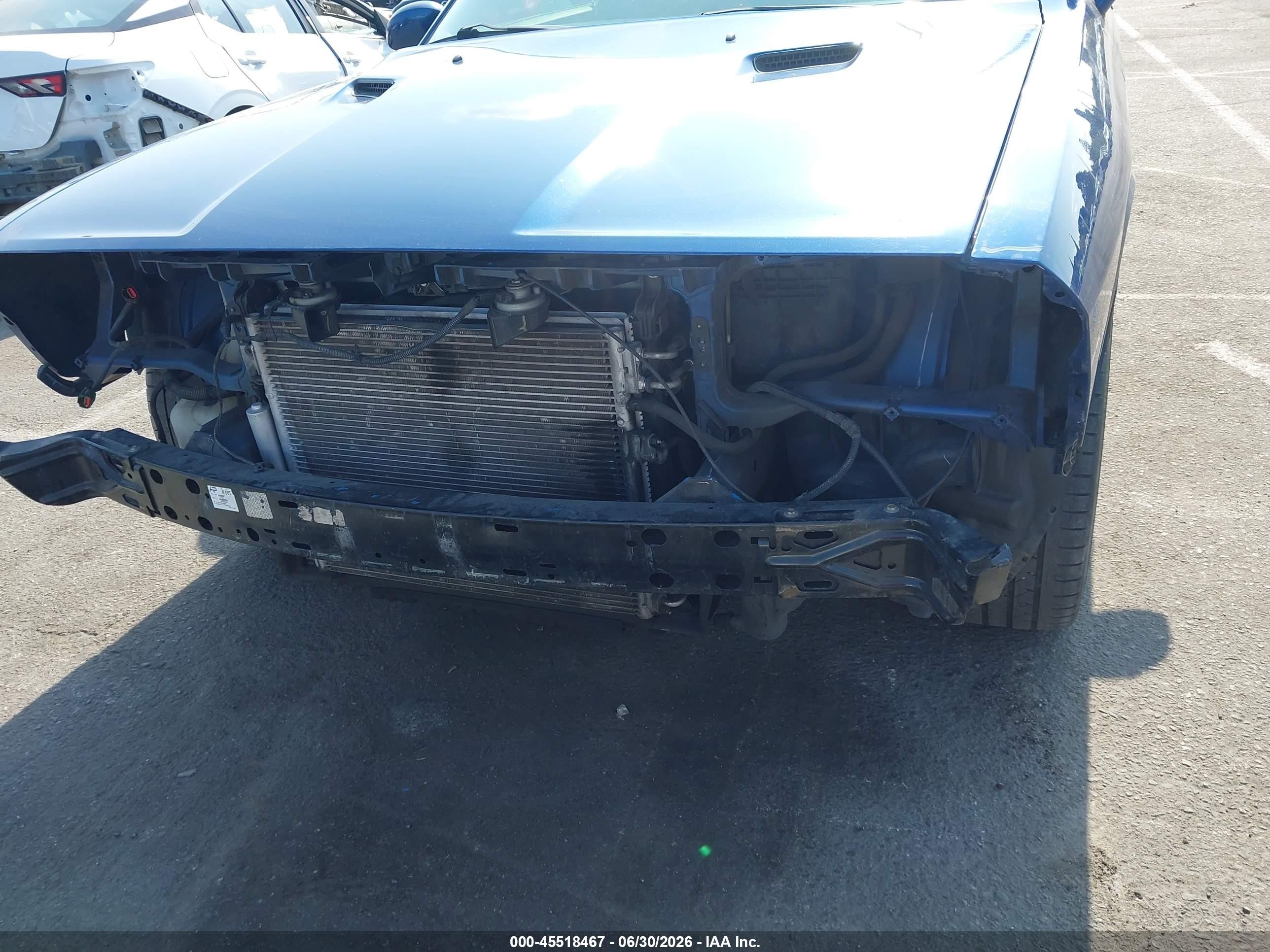 2009 Dodge Challenger Se Blue vin: 2B3LJ44V79H598668