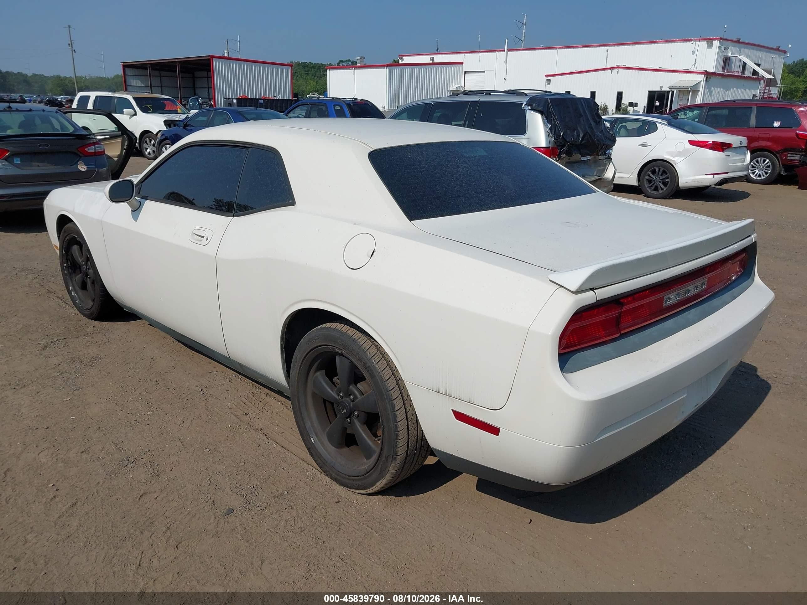 2009 Dodge Challenger Se White vin: 2B3LJ44V99H563579