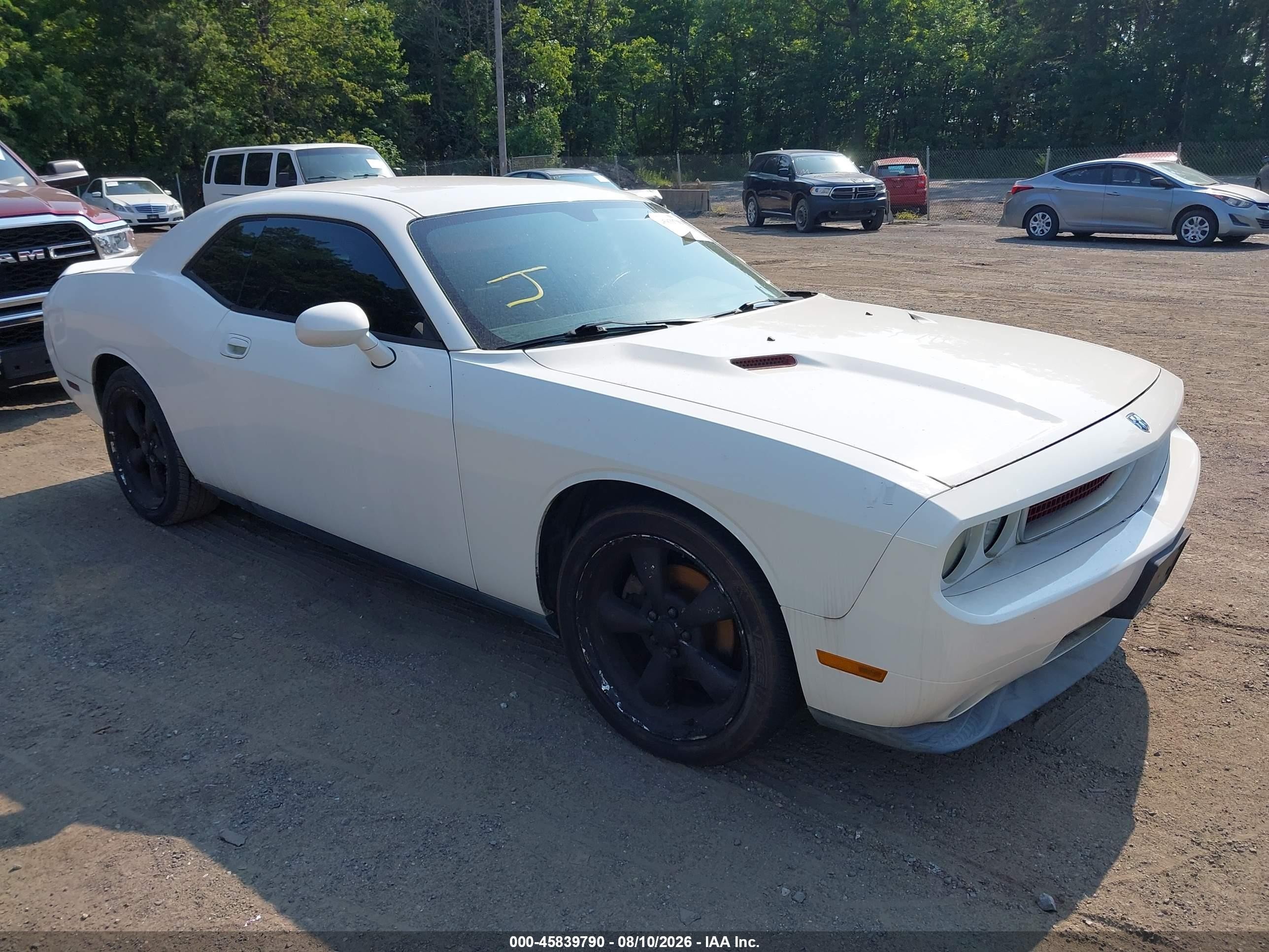 2009 Dodge Challenger Se White vin: 2B3LJ44V99H563579
