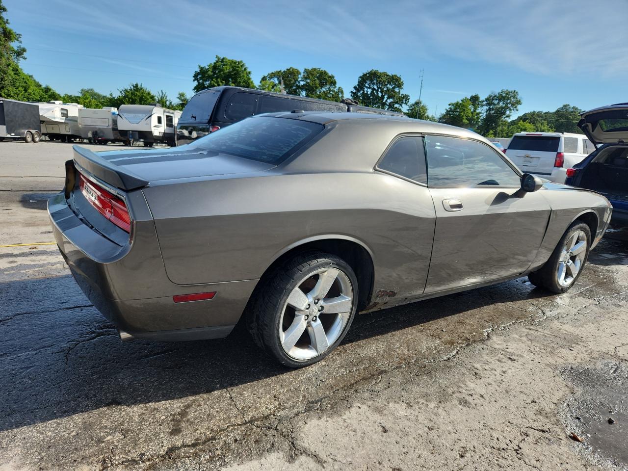 2009 Dodge Challenger Se Gray vin: 2B3LJ44VX9H522510
