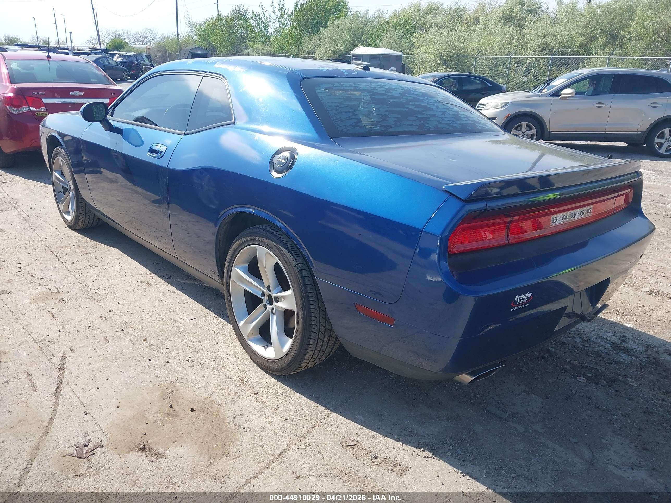 2009 Dodge Challenger R/t Blue vin: 2B3LJ54T09H510788