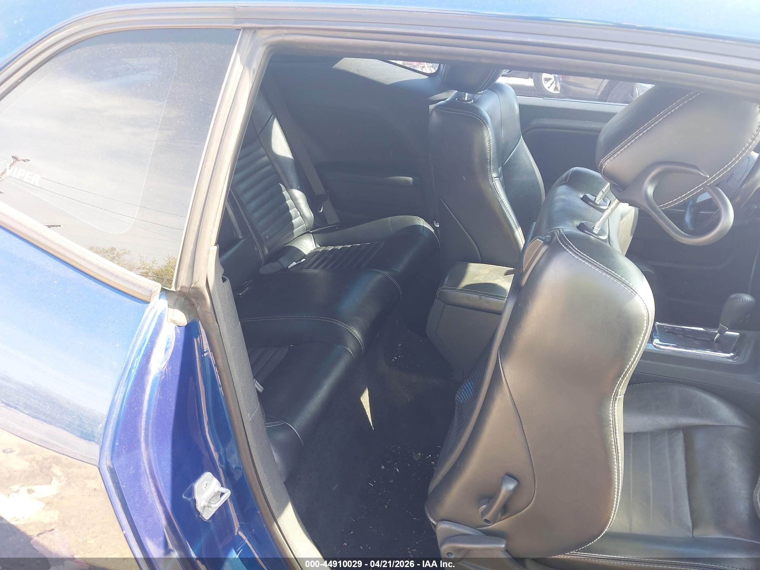 2009 Dodge Challenger R/t Blue vin: 2B3LJ54T09H510788