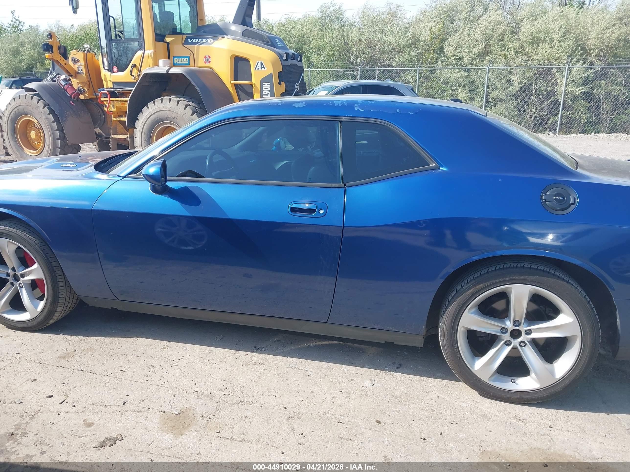2009 Dodge Challenger R/t Blue vin: 2B3LJ54T09H510788