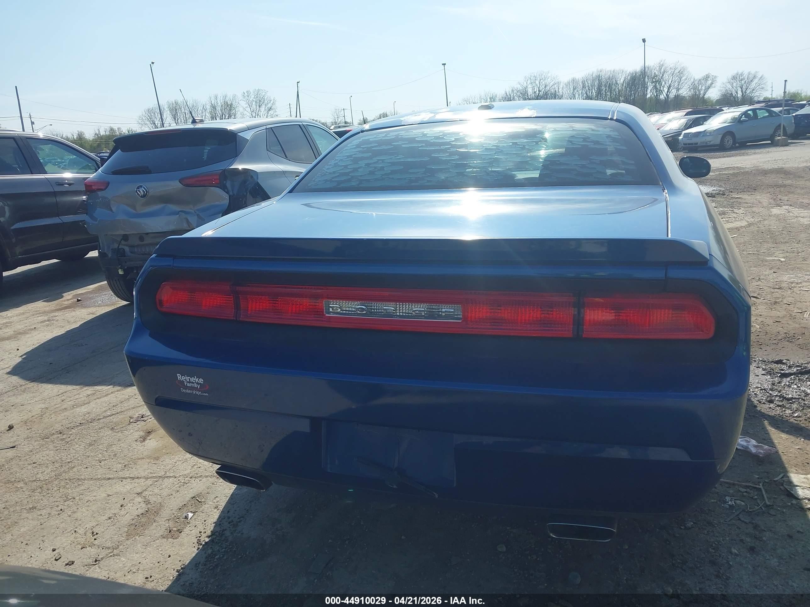 2009 Dodge Challenger R/t Blue vin: 2B3LJ54T09H510788