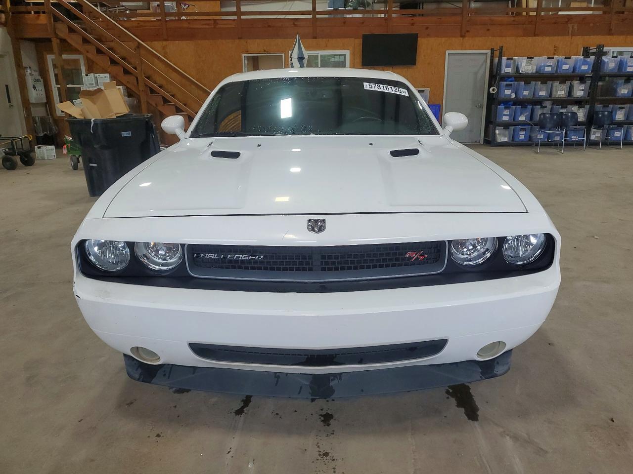 2009 Dodge Challenger R/t White vin: 2B3LJ54T29H510680