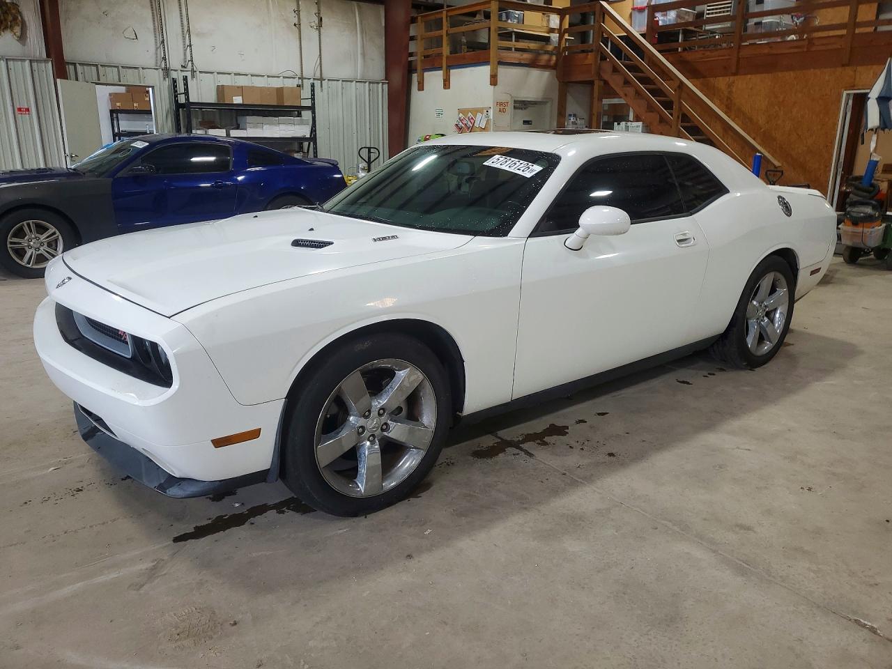 2009 Dodge Challenger R/t White vin: 2B3LJ54T29H510680