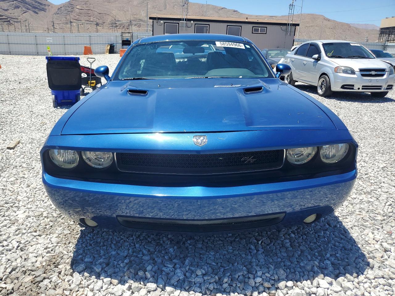 2009 Dodge Challenger R/t Blue vin: 2B3LJ54T29H617146