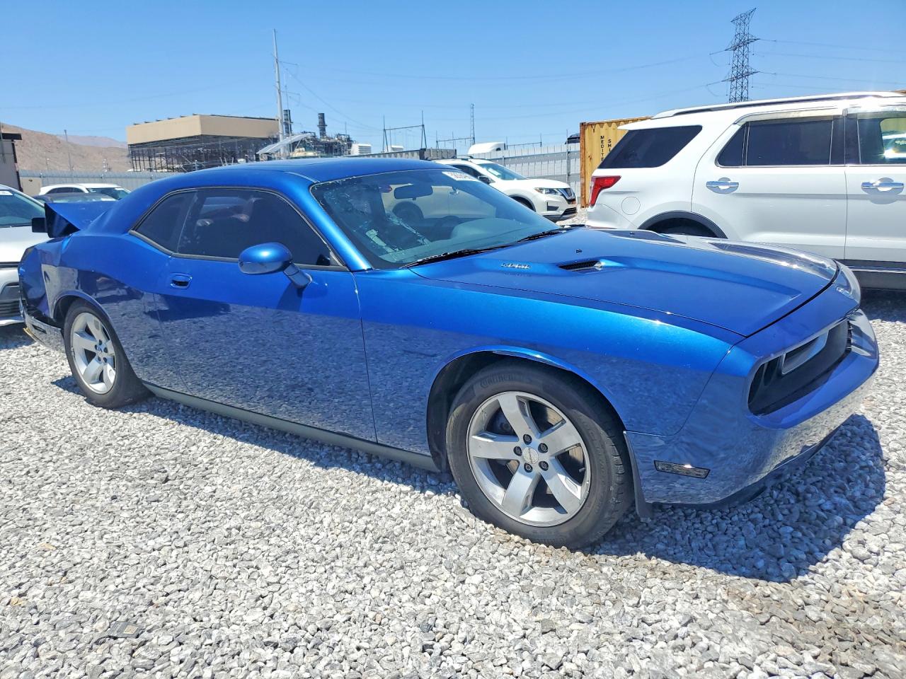 2009 Dodge Challenger R/t Blue vin: 2B3LJ54T29H617146