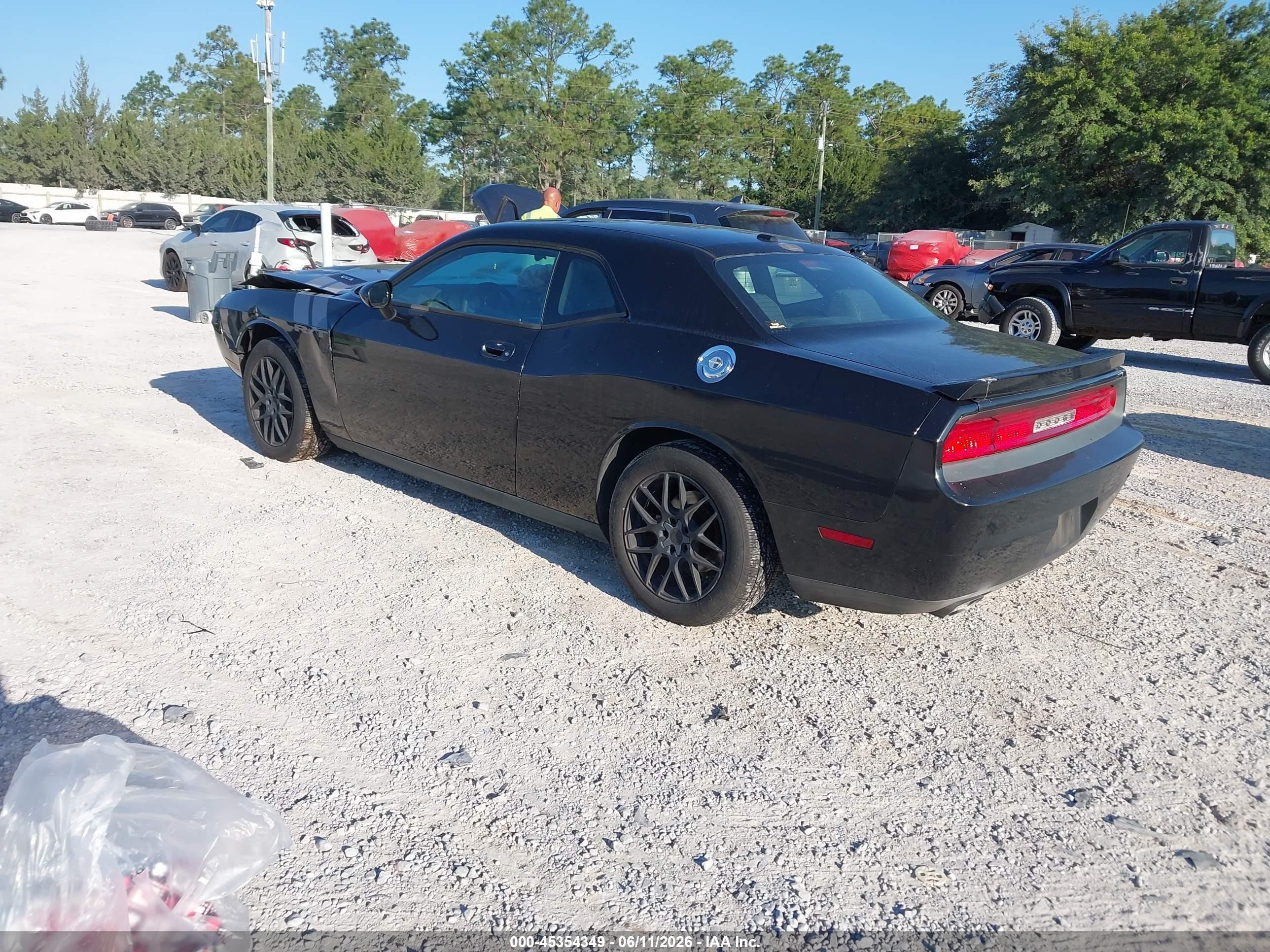 2009 Dodge Challenger R/t Black vin: 2B3LJ54T49H538898