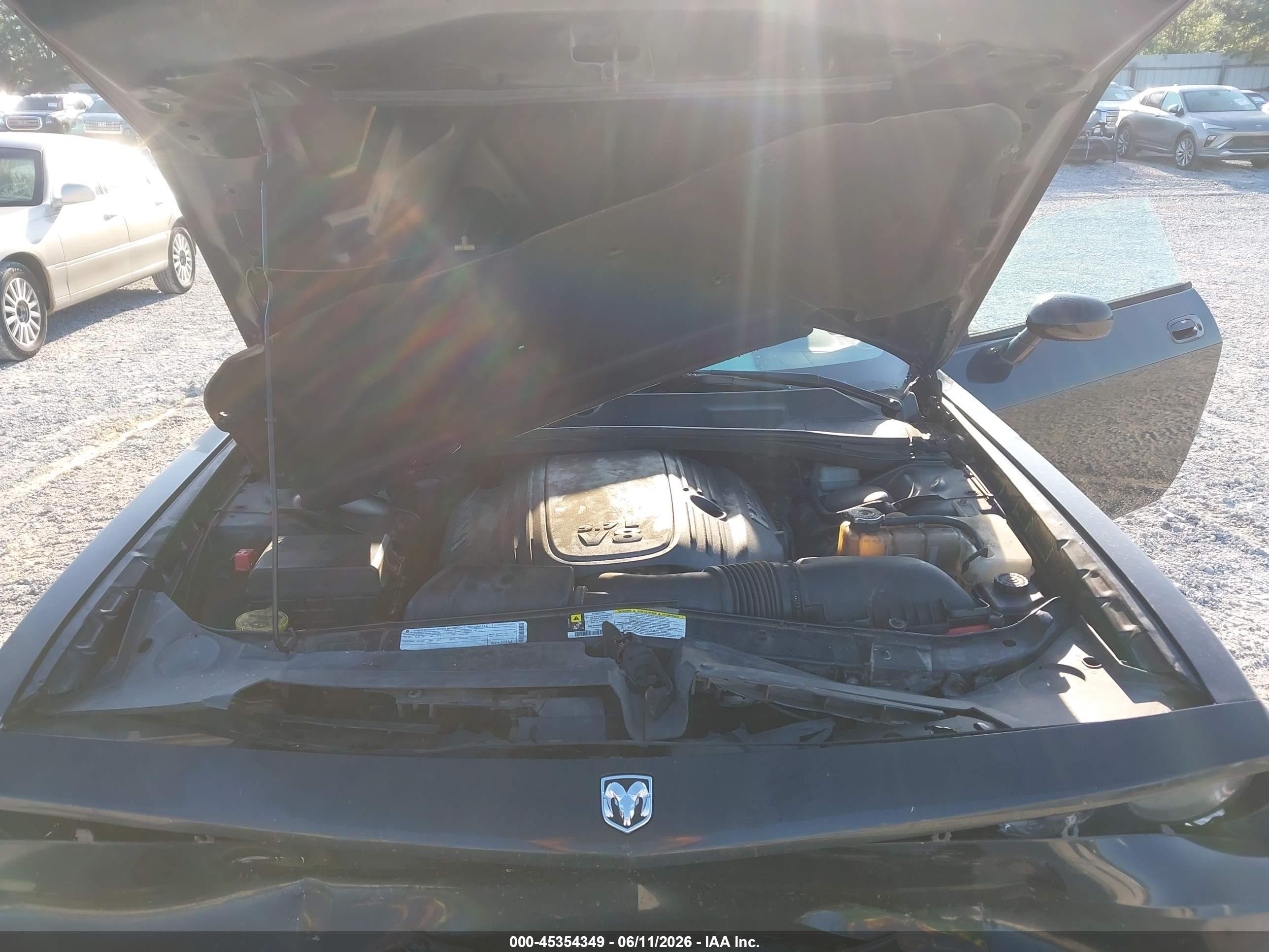 2009 Dodge Challenger R/t Black vin: 2B3LJ54T49H538898