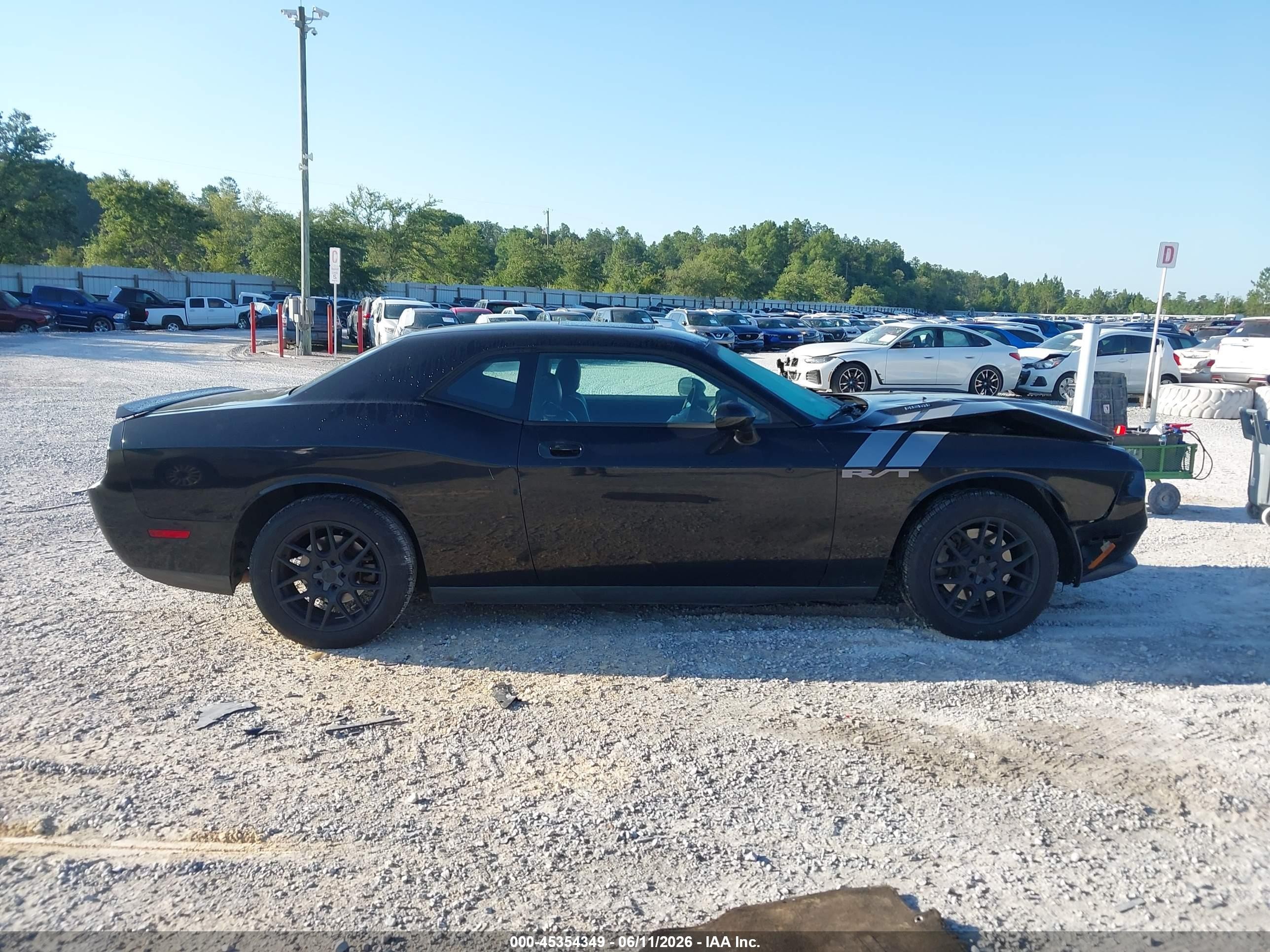 2009 Dodge Challenger R/t Black vin: 2B3LJ54T49H538898