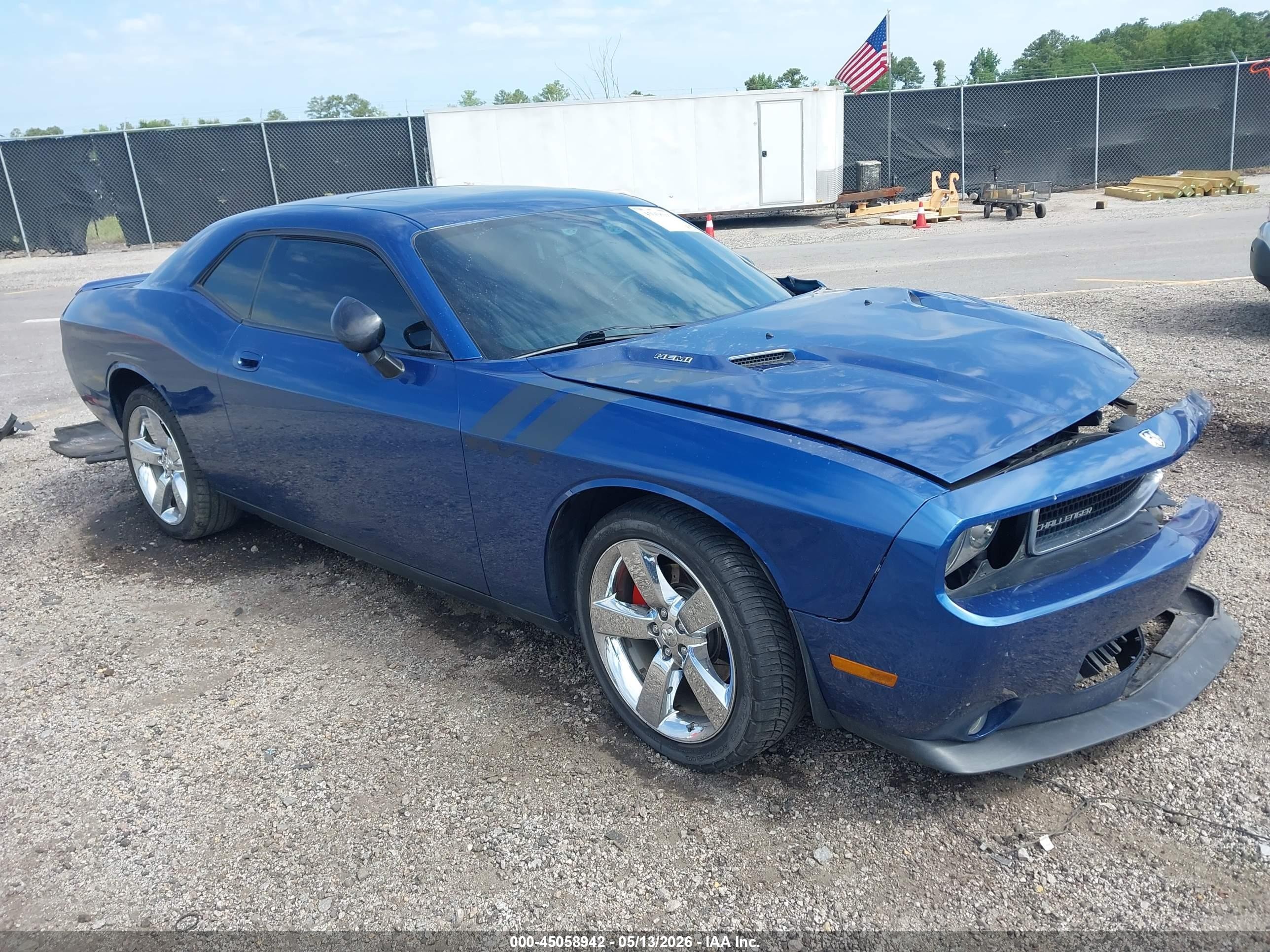 2009 Dodge Challenger R/t Blue vin: 2B3LJ54T59H502007