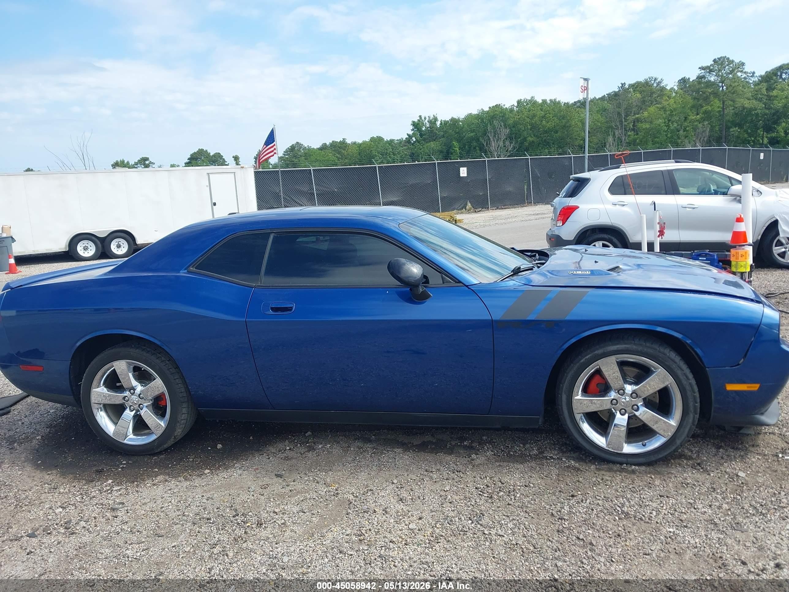 2009 Dodge Challenger R/t Blue vin: 2B3LJ54T59H502007