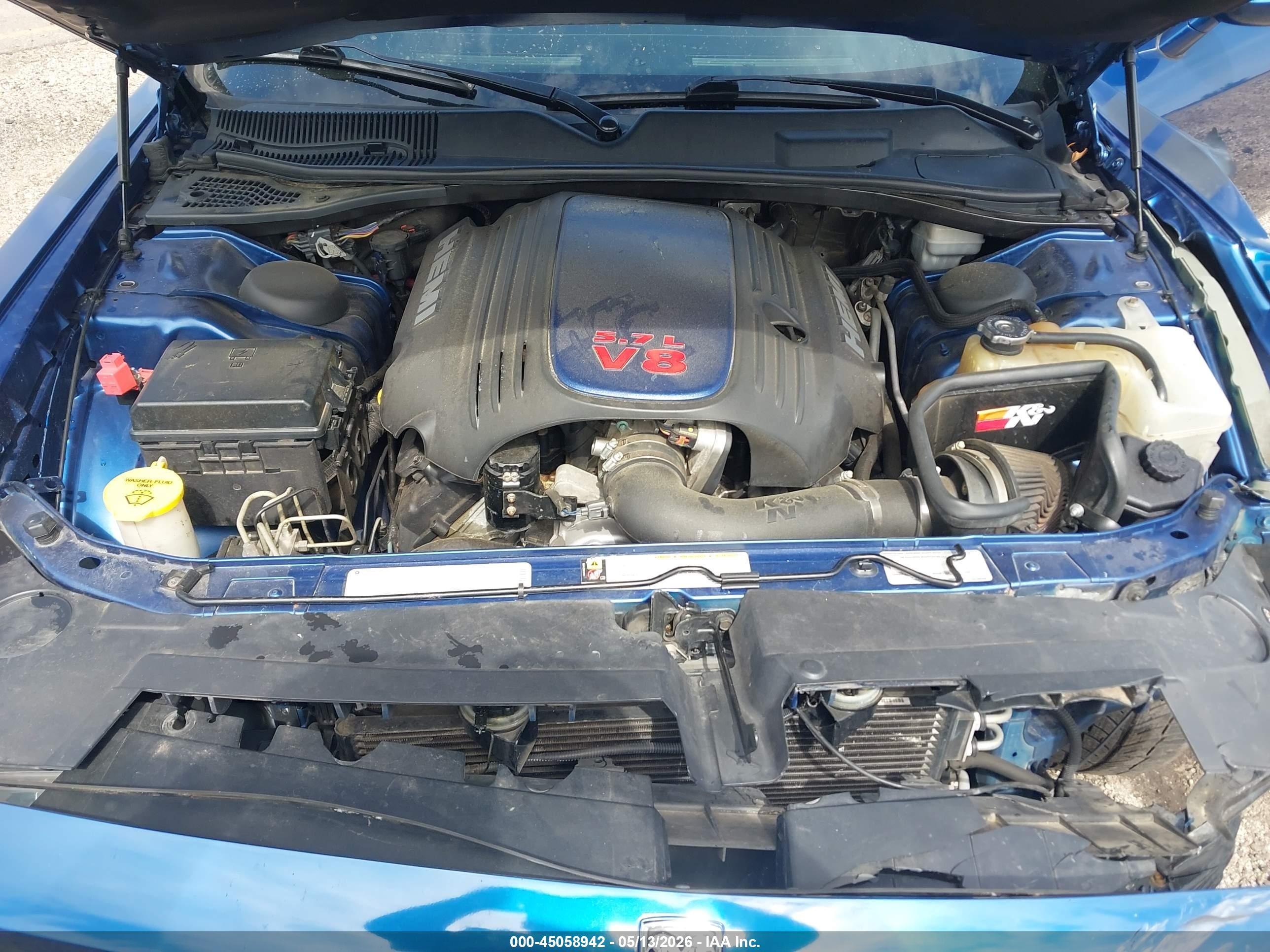 2009 Dodge Challenger R/t Blue vin: 2B3LJ54T59H502007
