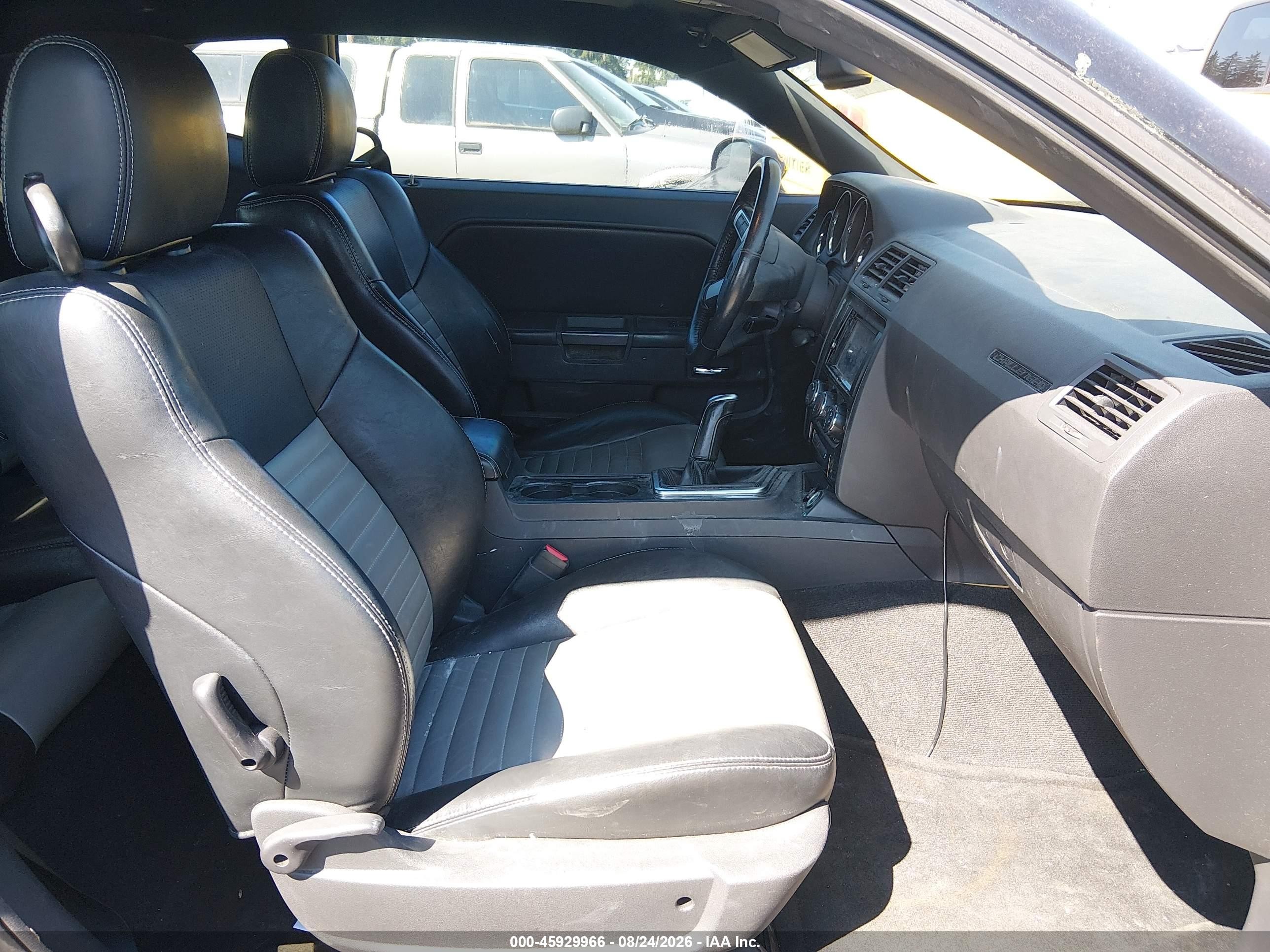 2009 Dodge Challenger R/t Black vin: 2B3LJ54T69H547120