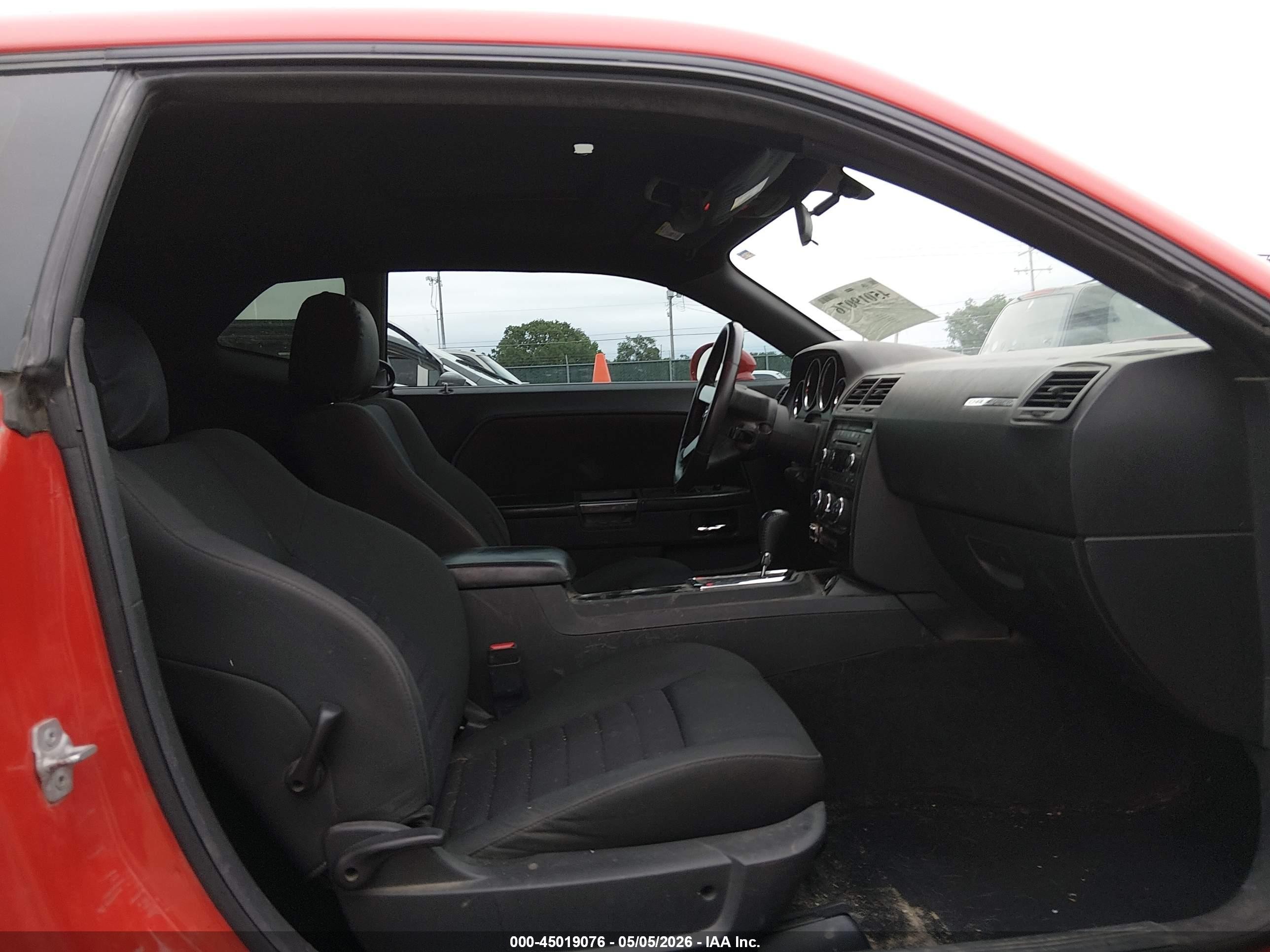 2009 Dodge Challenger R/t Red vin: 2B3LJ54T79H605459