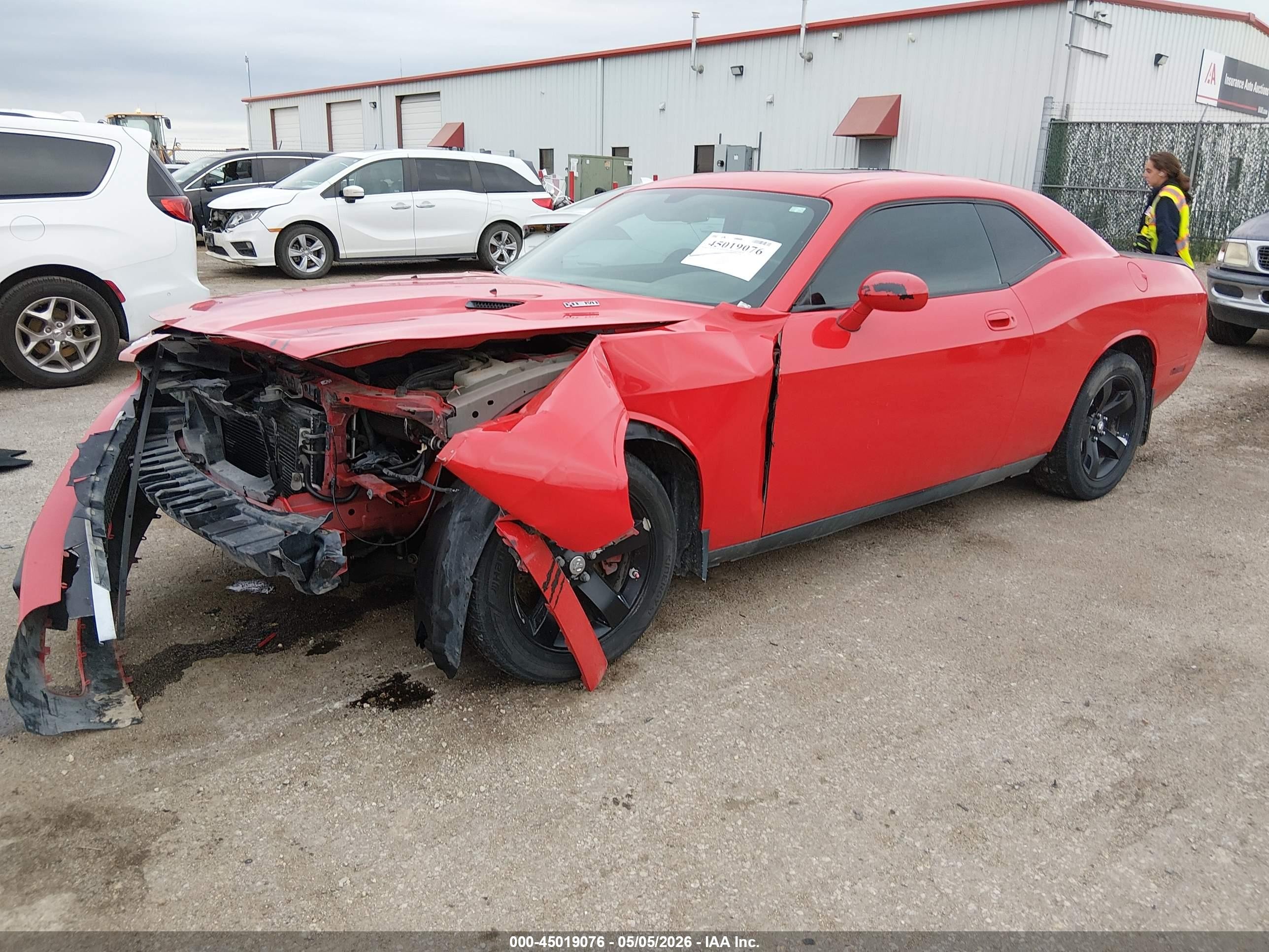 2009 Dodge Challenger R/t Red vin: 2B3LJ54T79H605459