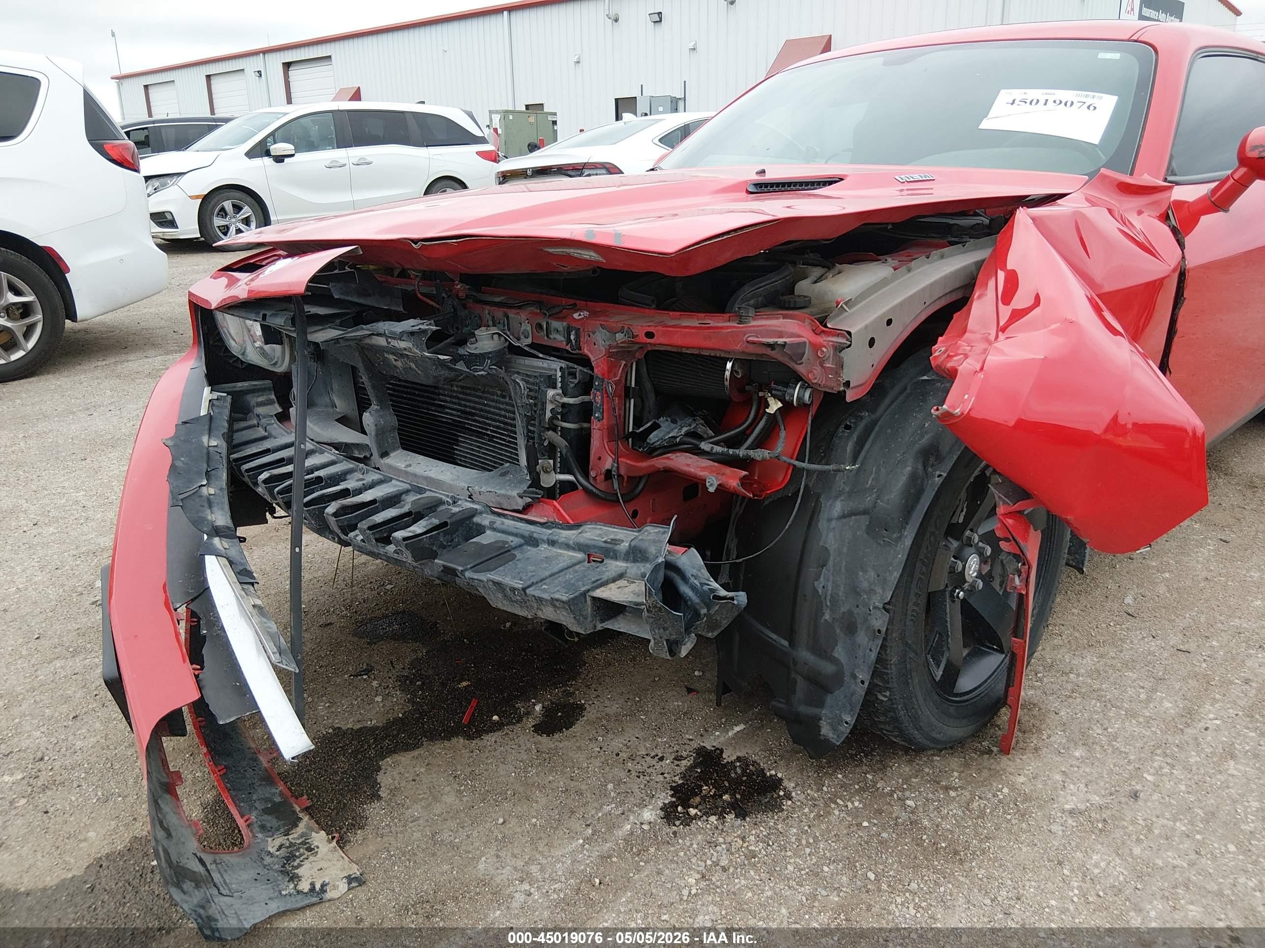 2009 Dodge Challenger R/t Red vin: 2B3LJ54T79H605459