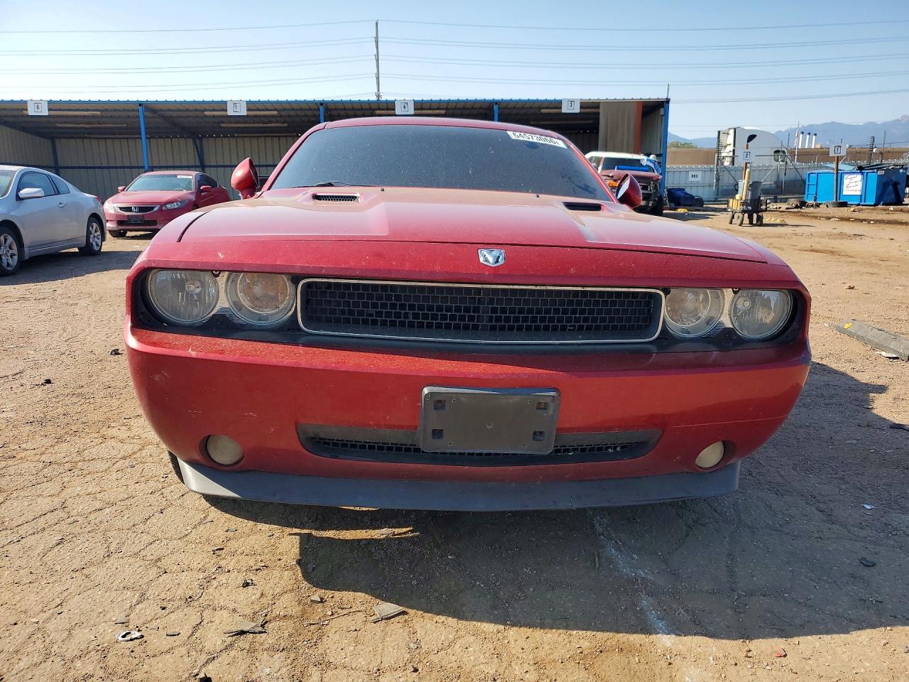 2009 Dodge Challenger R/t Red vin: 2B3LJ54T99H591905