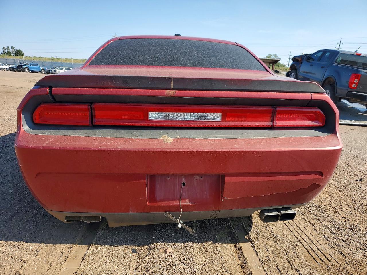 2009 Dodge Challenger R/t Red vin: 2B3LJ54T99H591905