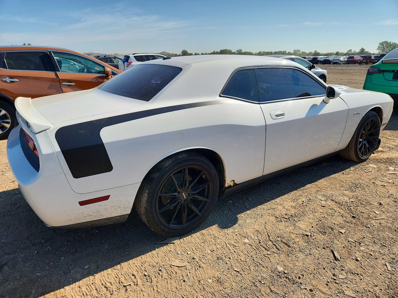 2009 Dodge Challenger R/t White vin: 2B3LJ54T99H597879