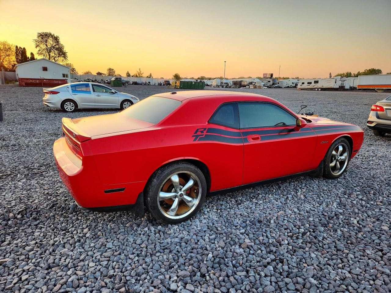 2009 Dodge Challenger R/t Red vin: 2B3LJ54T99H603650