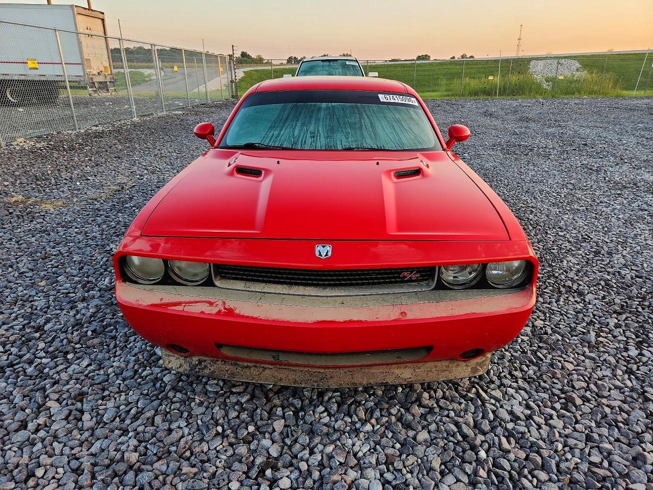 2009 Dodge Challenger R/t Red vin: 2B3LJ54T99H603650