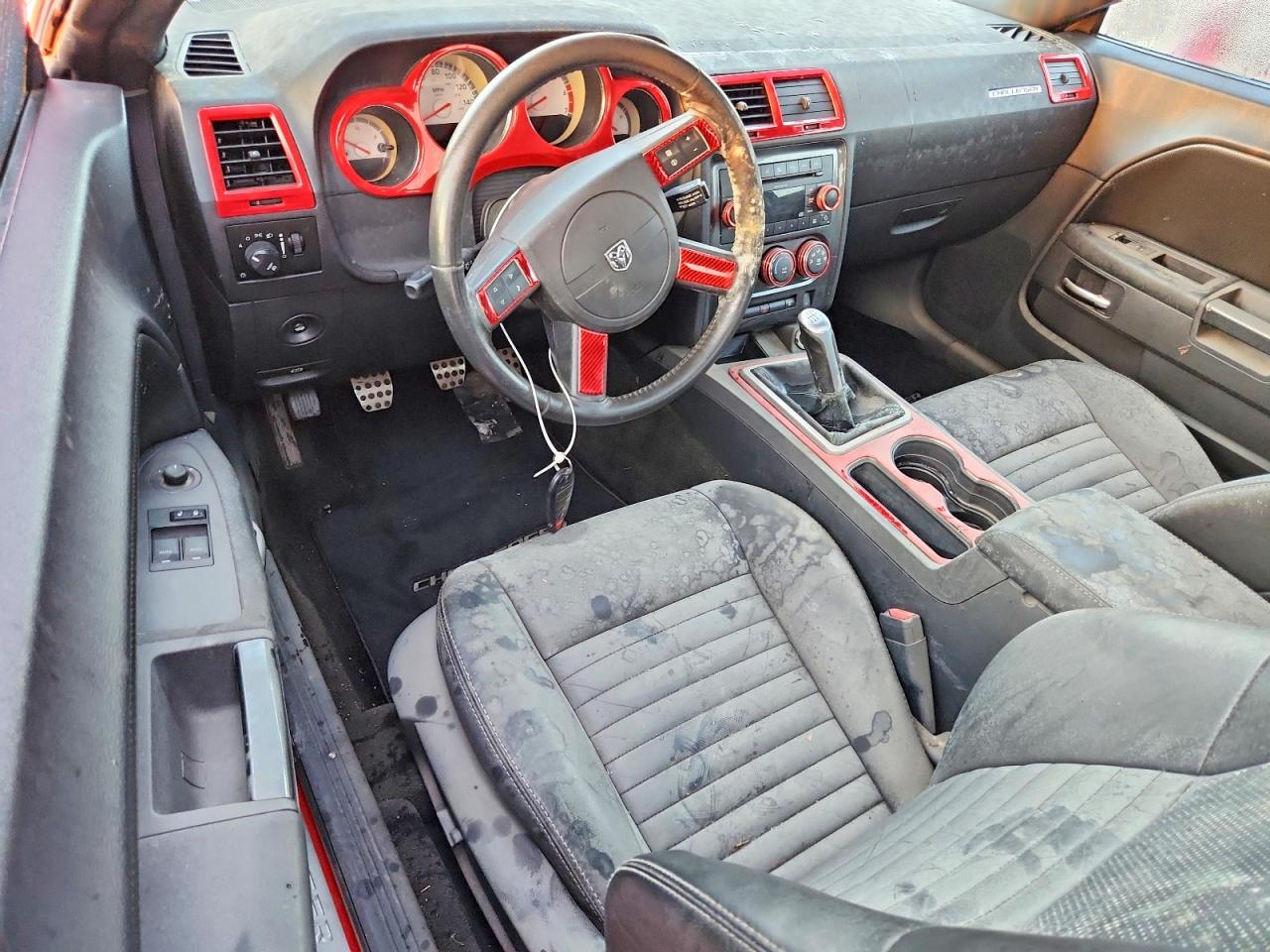 2009 Dodge Challenger R/t Red vin: 2B3LJ54T99H603650