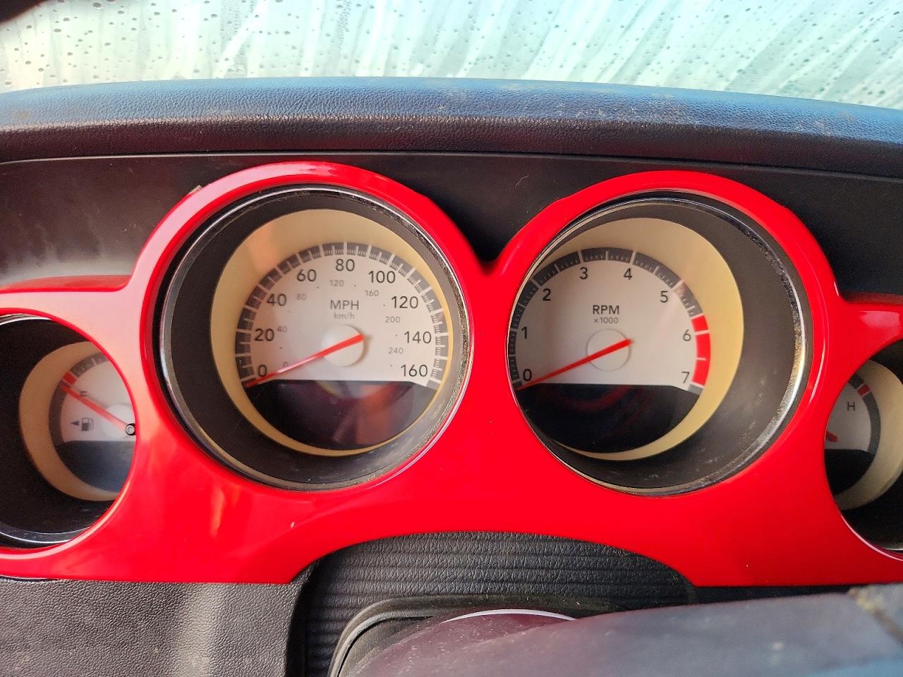 2009 Dodge Challenger R/t Red vin: 2B3LJ54T99H603650