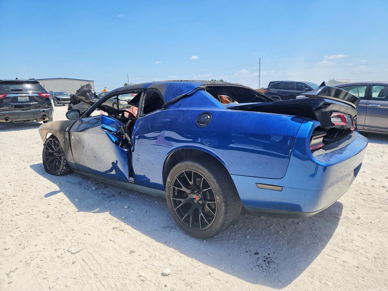 2009 Dodge Challenger R/t Blue vin: 2B3LJ54T99H640570