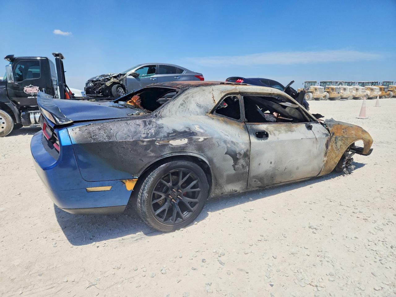 2009 Dodge Challenger R/t Blue vin: 2B3LJ54T99H640570
