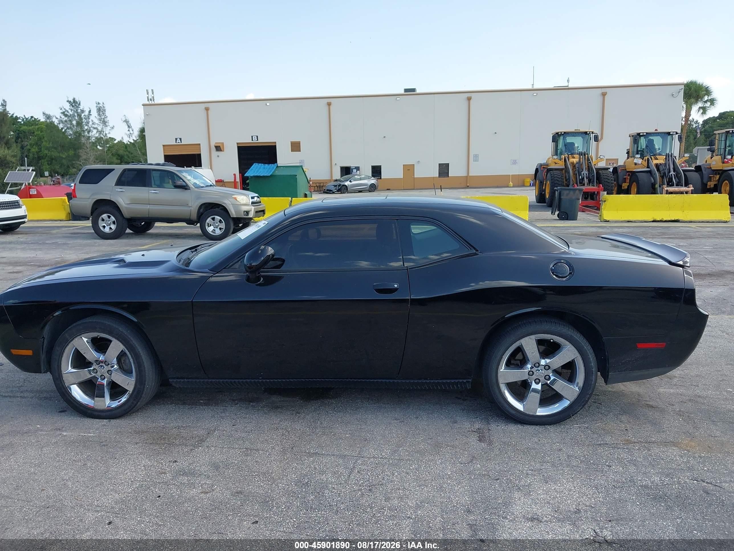 2009 Dodge Challenger R/t Black vin: 2B3LJ54TX9H589838