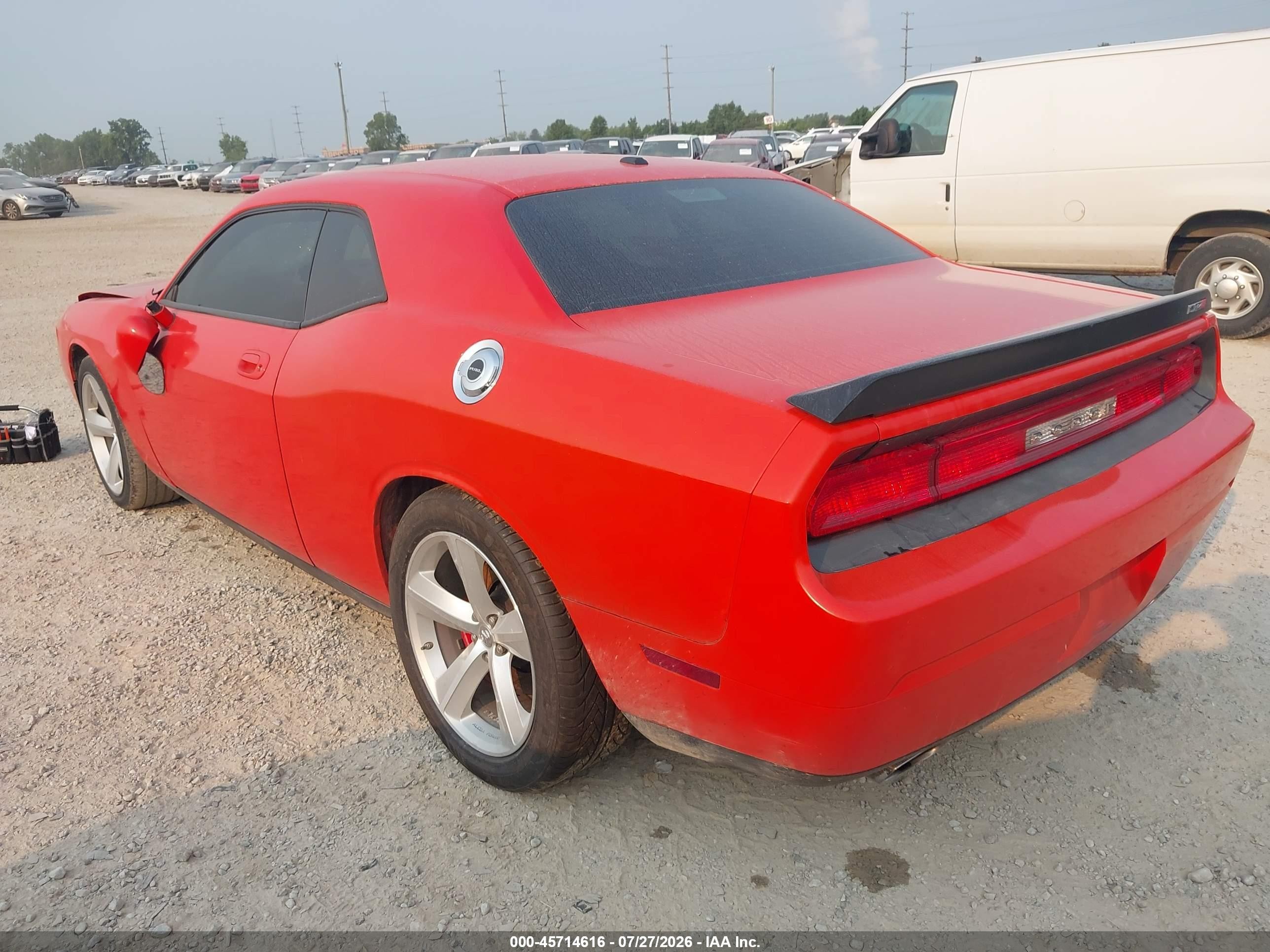 2008 Dodge Challenger Srt8 Orange vin: 2B3LJ74W08H289584