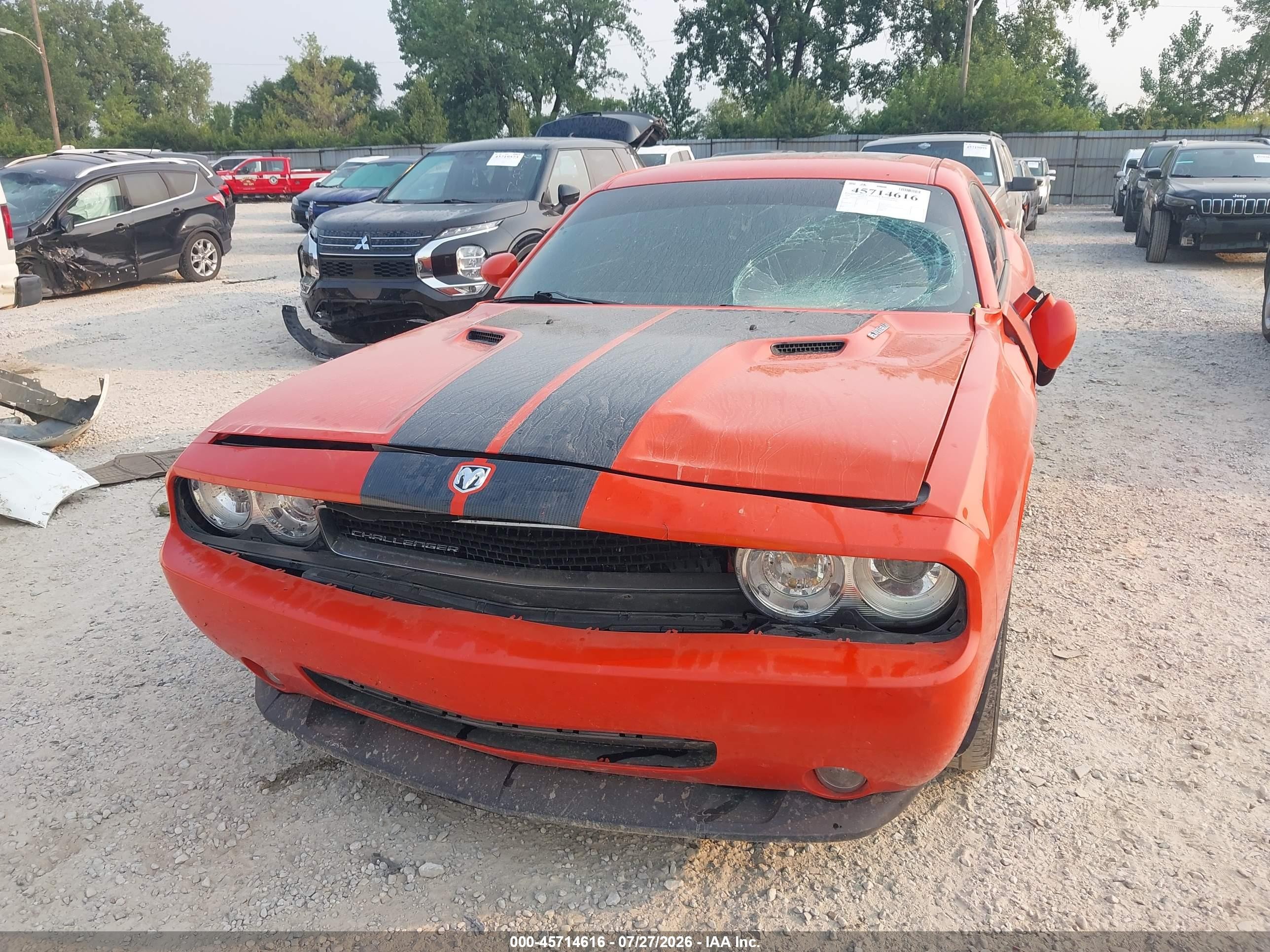 2008 Dodge Challenger Srt8 Orange vin: 2B3LJ74W08H289584