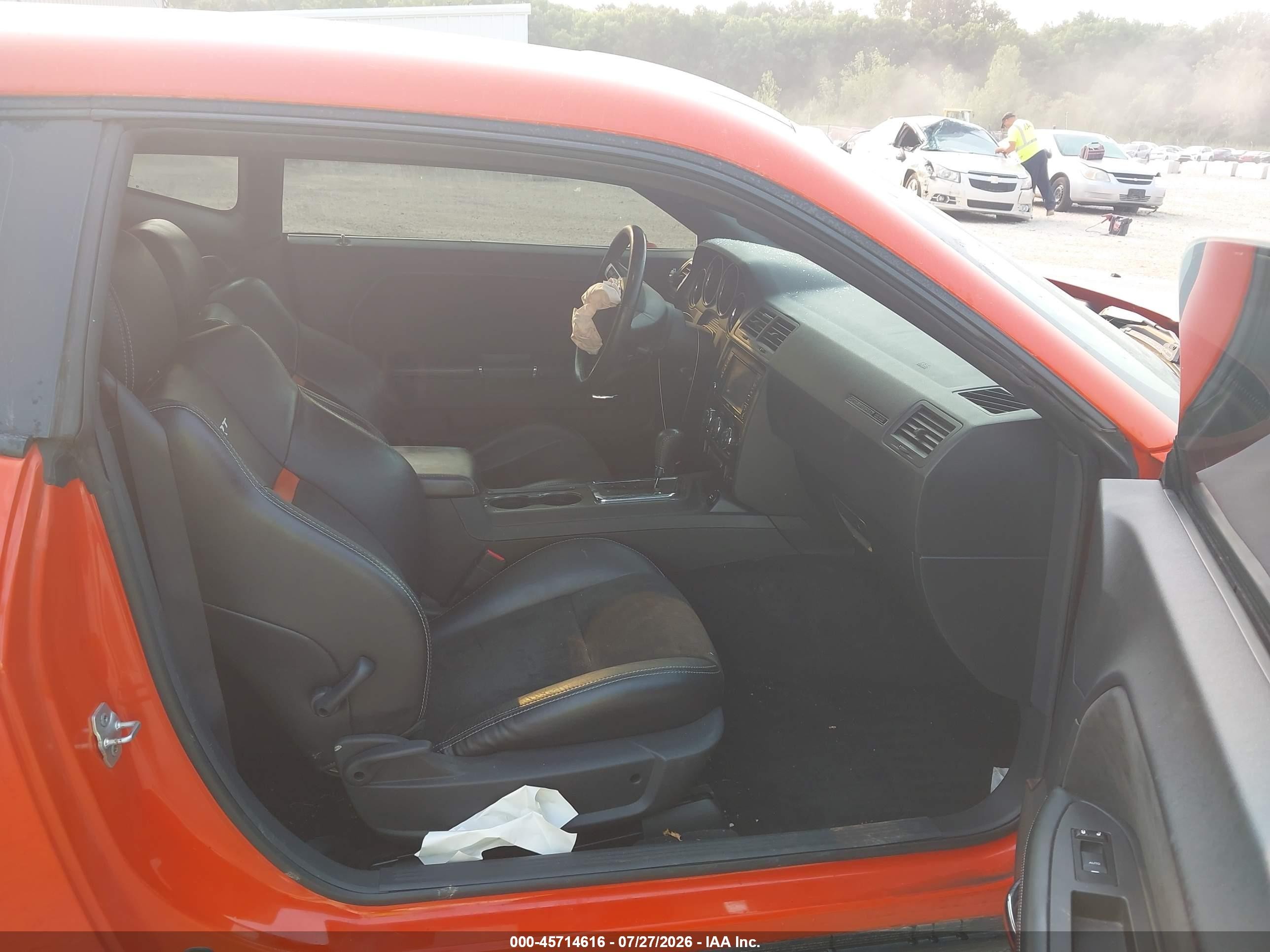 2008 Dodge Challenger Srt8 Orange vin: 2B3LJ74W08H289584