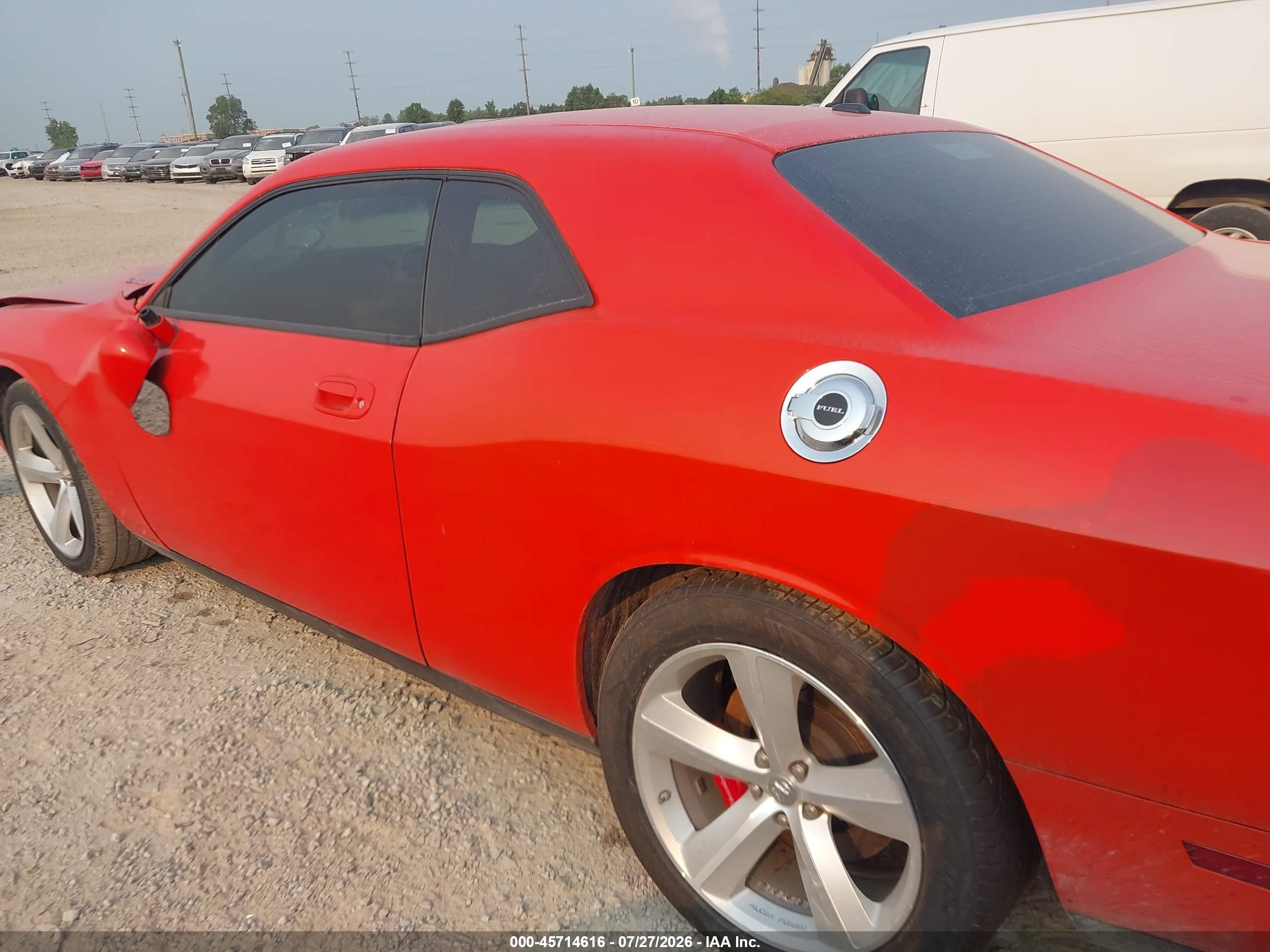 2008 Dodge Challenger Srt8 Orange vin: 2B3LJ74W08H289584