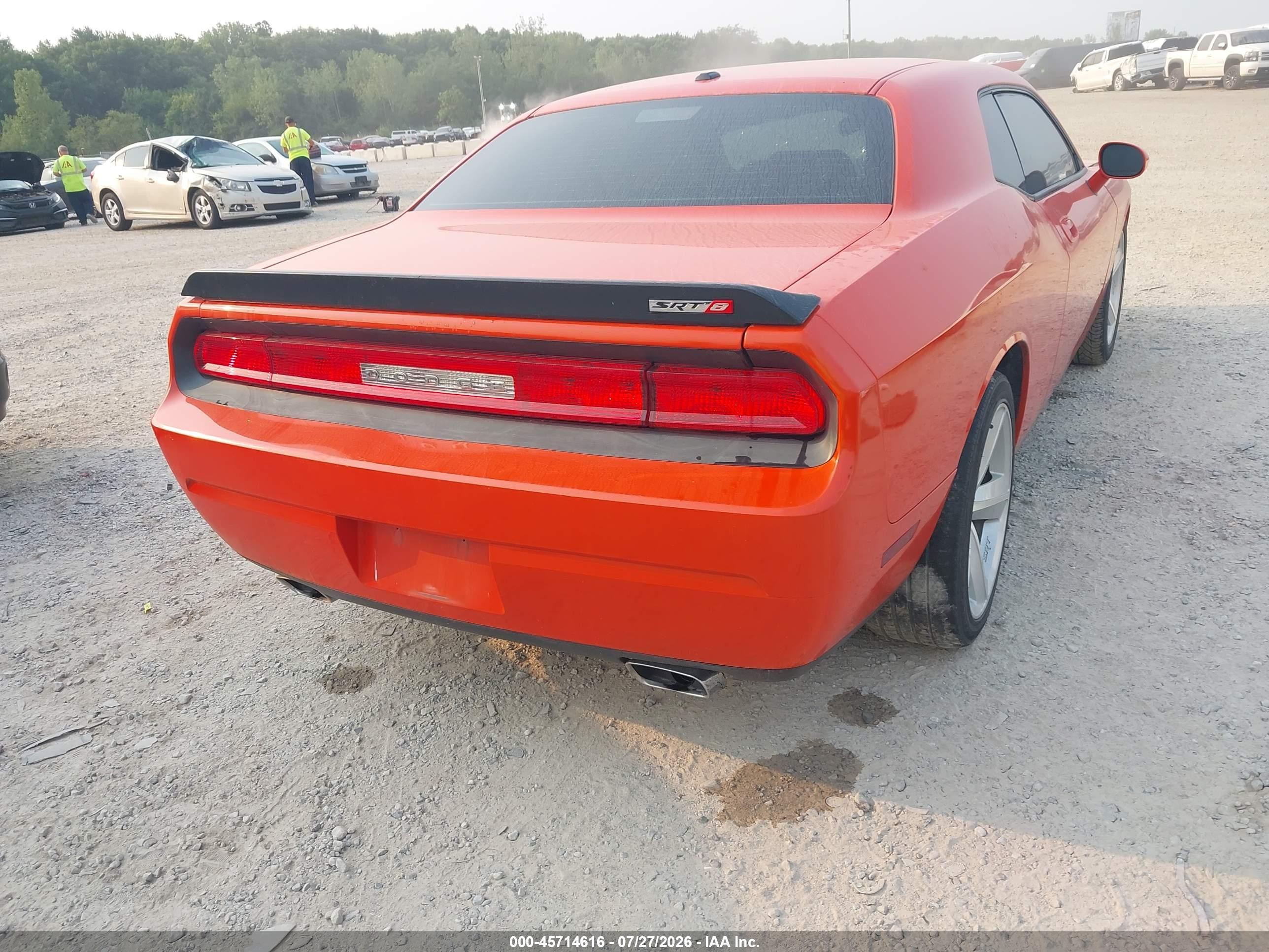 2008 Dodge Challenger Srt8 Orange vin: 2B3LJ74W08H289584