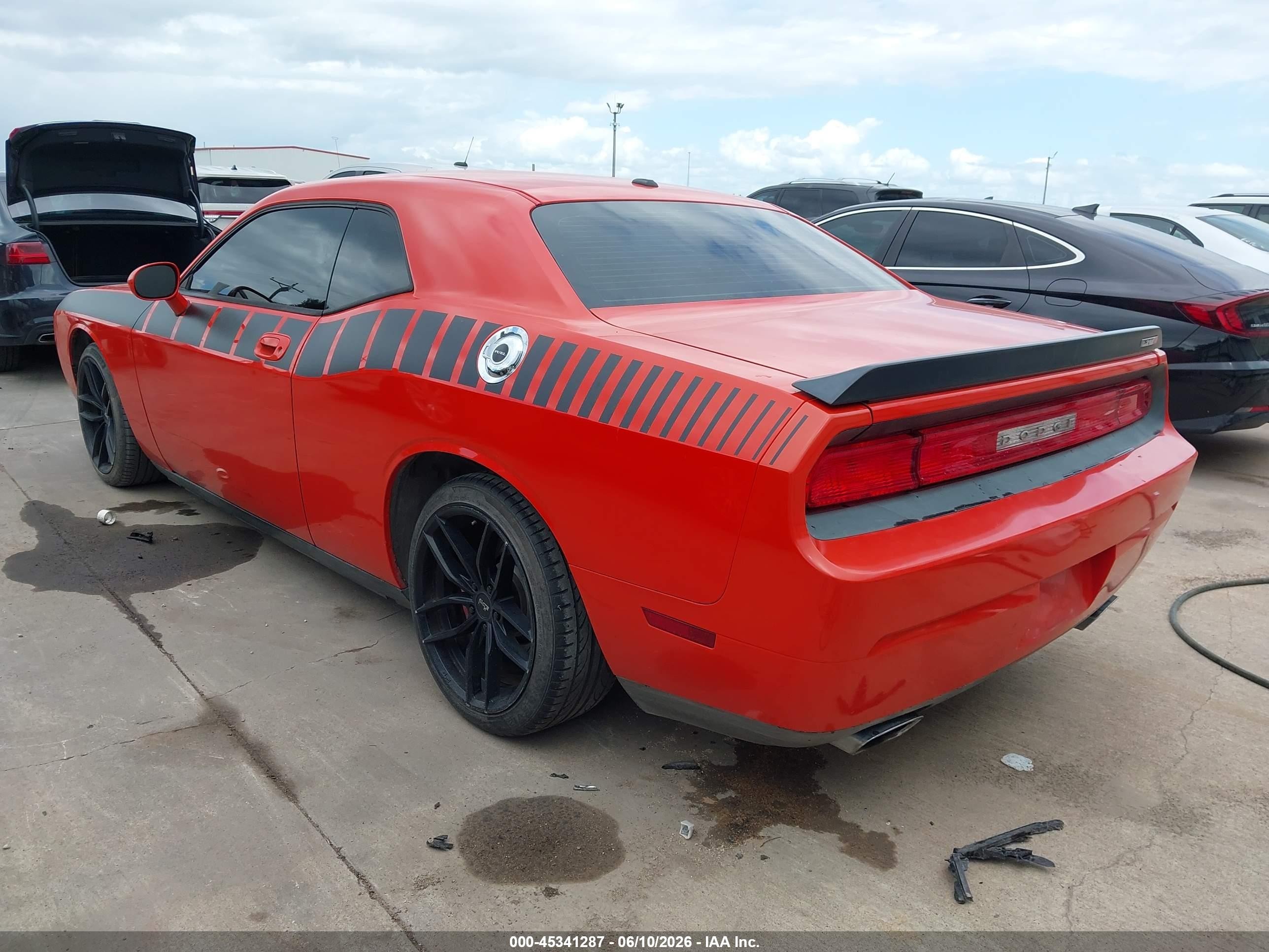 2008 Dodge Challenger Srt8 Orange vin: 2B3LJ74W08H290329