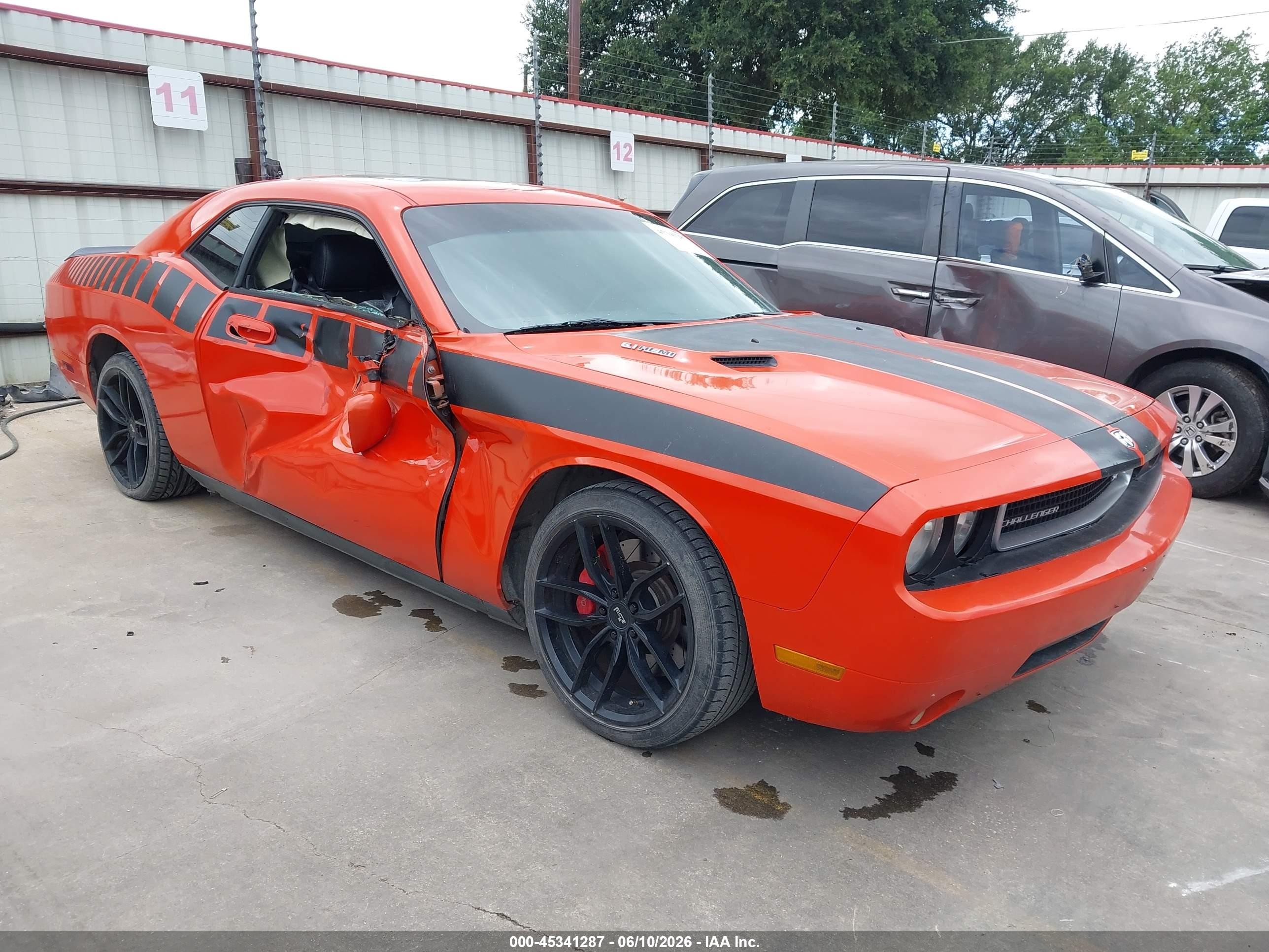 2008 Dodge Challenger Srt8 Orange vin: 2B3LJ74W08H290329