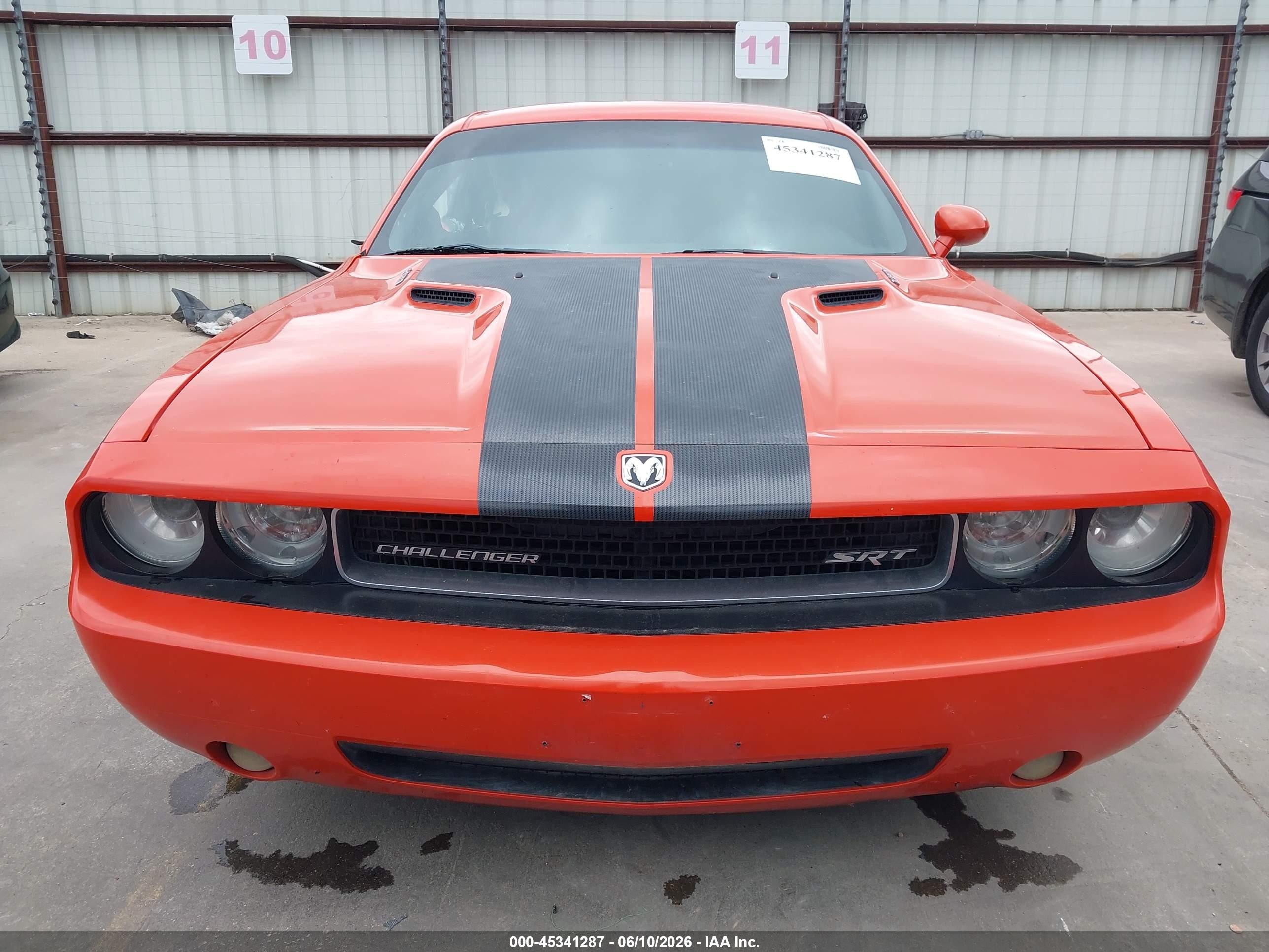 2008 Dodge Challenger Srt8 Orange vin: 2B3LJ74W08H290329